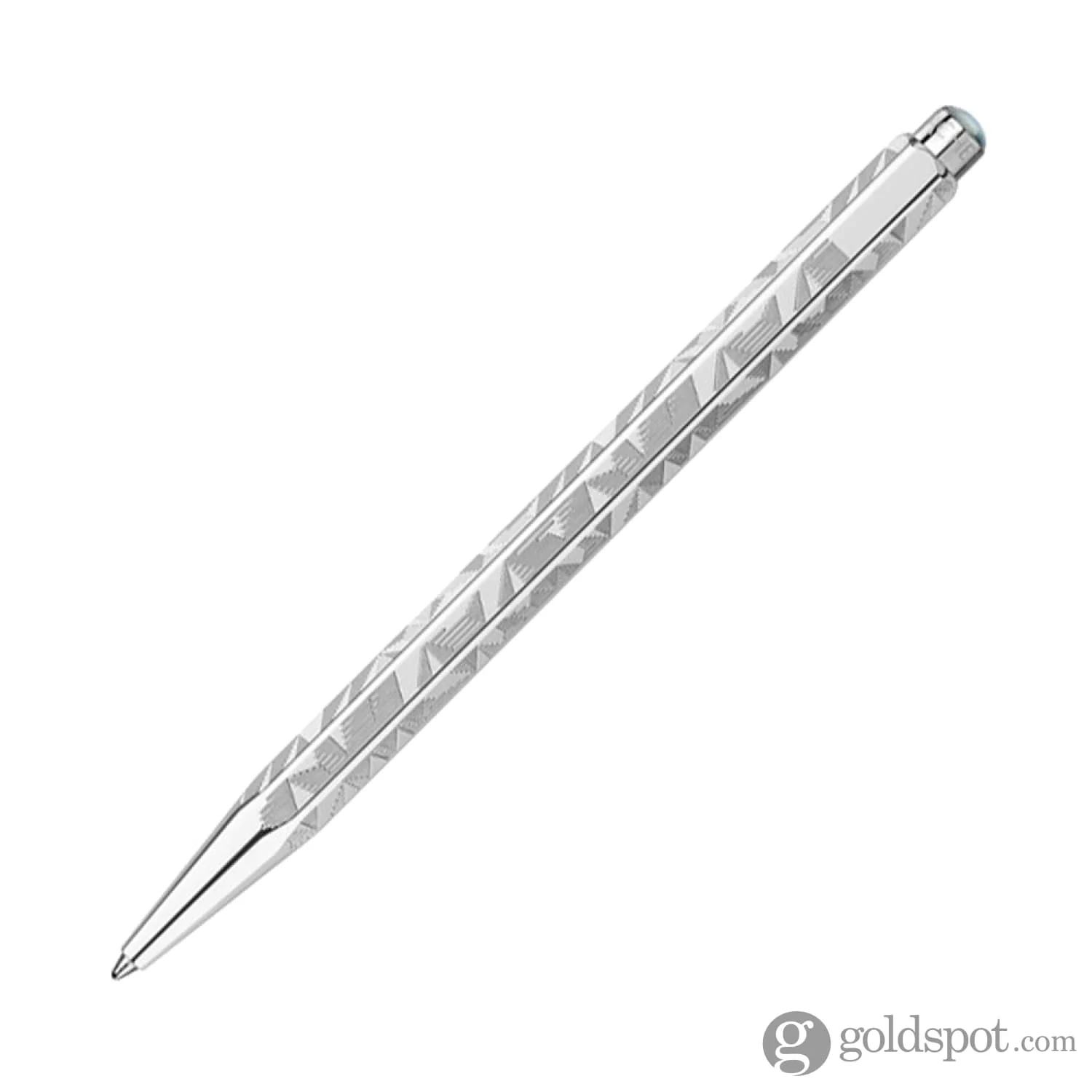 Caran d'Ache Ecridor Alpine Frost Christmas 2025 Ballpoint Pen and Leather Case Set
