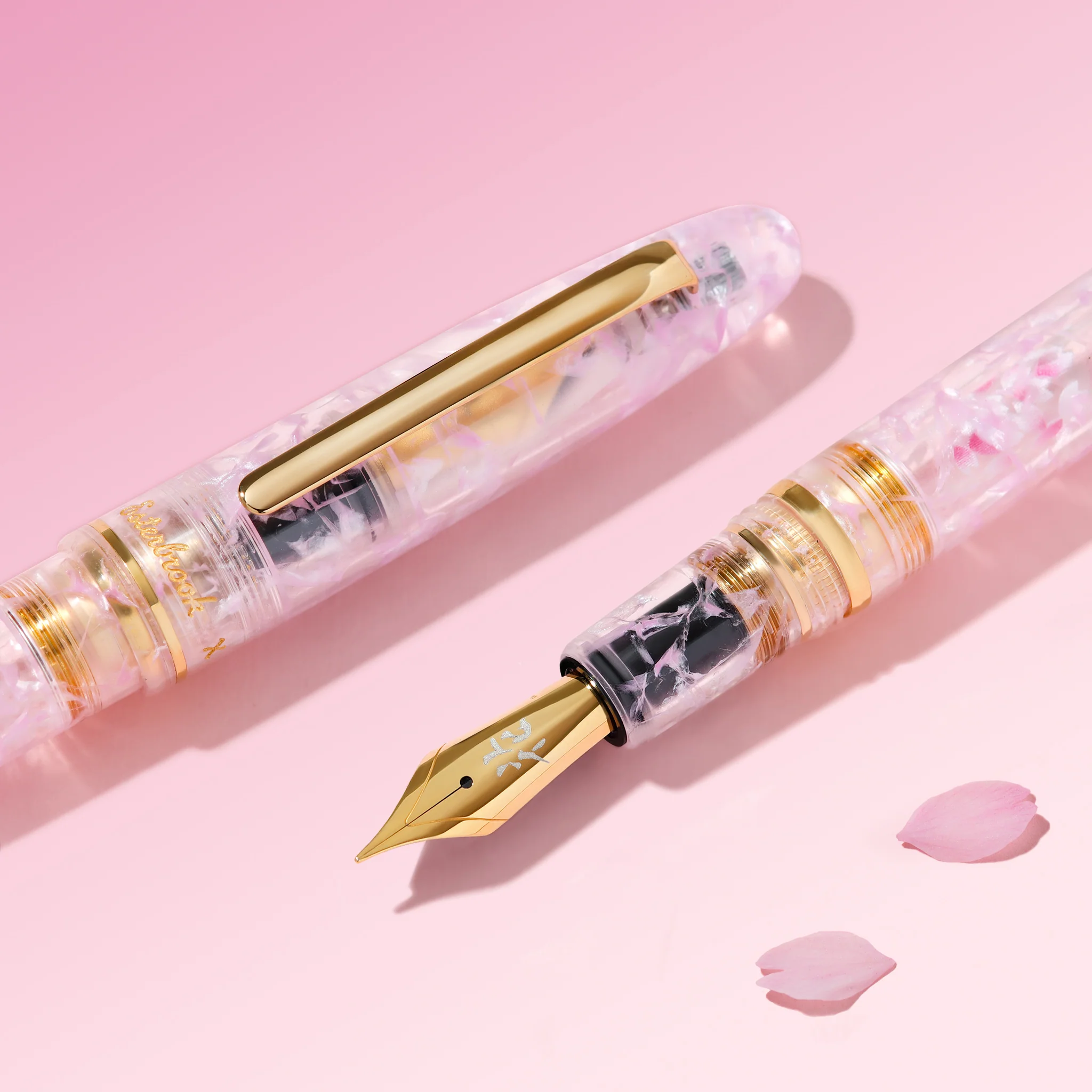 Esterbrook Estie x BUNGUBOX Estie Kachofugetsu Fountain Pen in Flower (Cherry Blossom)