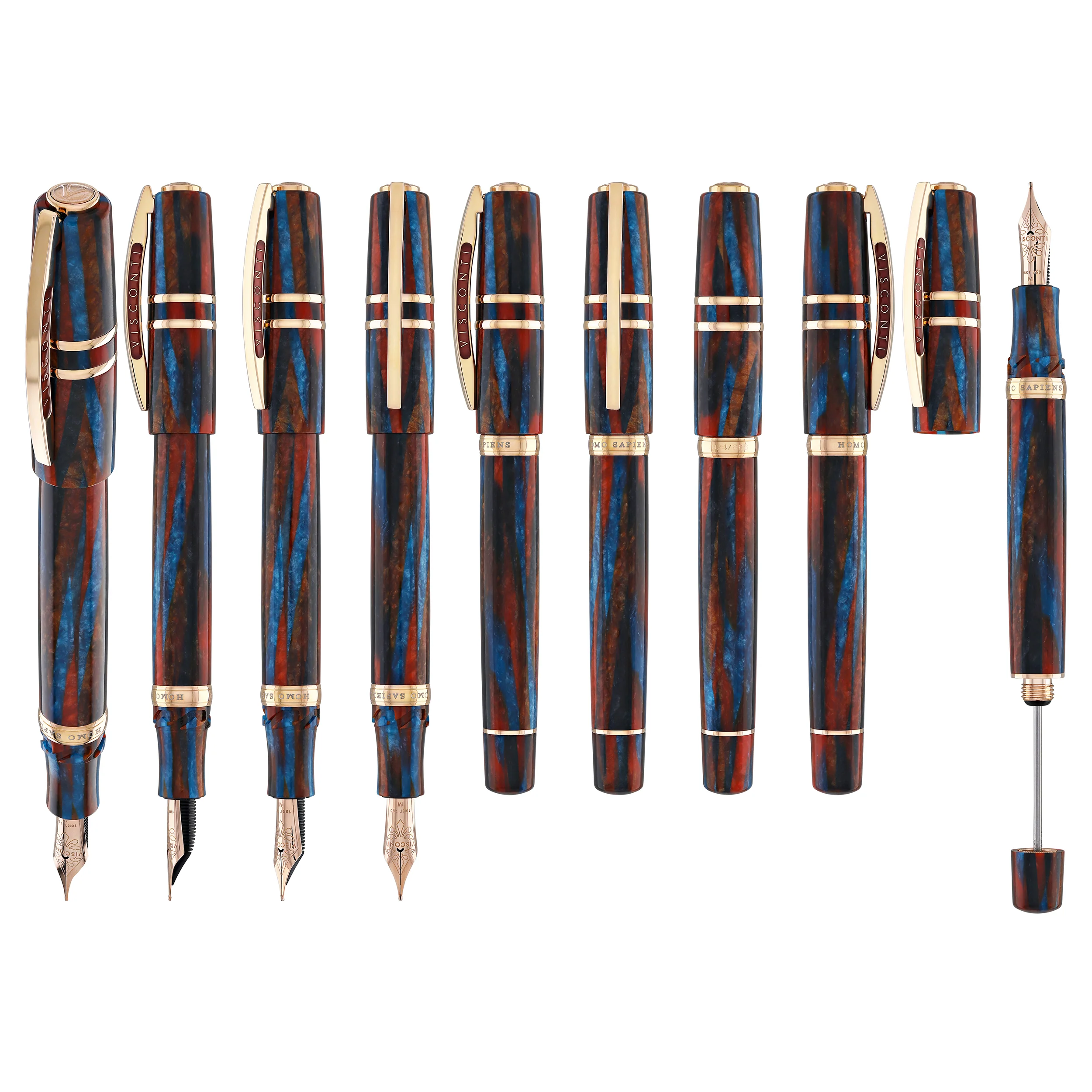 2846-visconti-homo-sapiens-fountain-pen-in-legacy-celluloid-limited-edition-9.webp Visconti Homo Sapiens Fountain Pen in Legacy Celluloid - Limited Edition