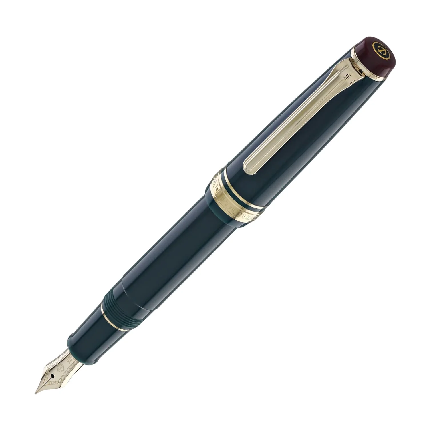 2897-sailor-pro-gear-slim-shikiori-noyama-no-uta-fountain-pen-in-pheasant-s-treble-kiji-with-gold-trim-medium-fine-point-1.webp Sailor Pro Gear Slim Shikiori Noyama No Uta Fountain Pen in Pheasant's Treble - "Kiji" with Gold Trim - Medium Fine Point
