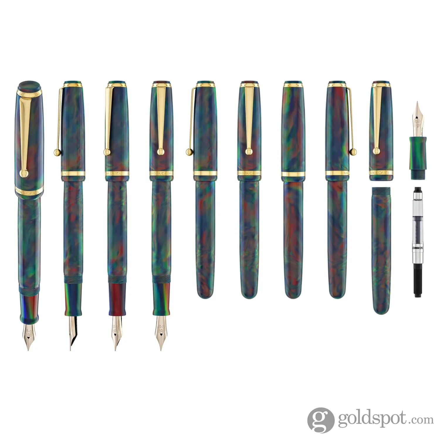 3-magna-carta-mag-650-fountain-pen-in-oparex-lava-black-14kt-gold-flex-nib-10.webp Magna Carta MAG 650 Fountain Pen in OPAREX Lava Black - 14kt Gold Flex Nib