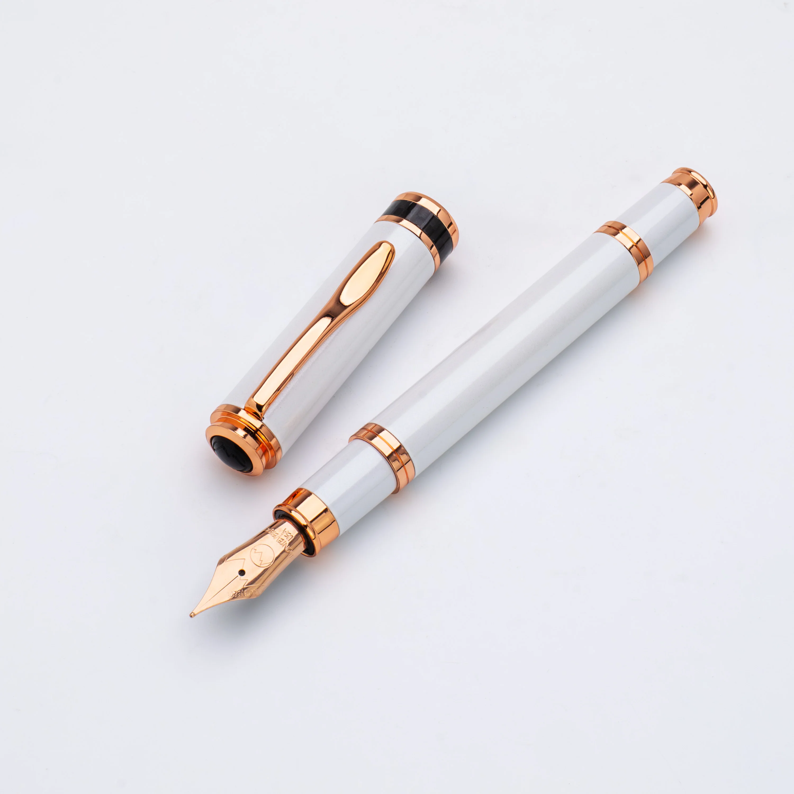 Monteverde Innova Fountain Pen in 2026 Cloud Dancer in Rose Gold Trim - Limited Edition