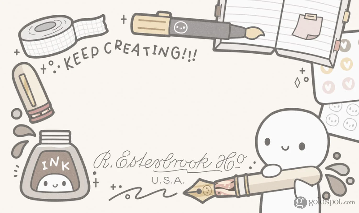 Esterbrook x TheCoffeeMonsterzCO Blotter Paper
