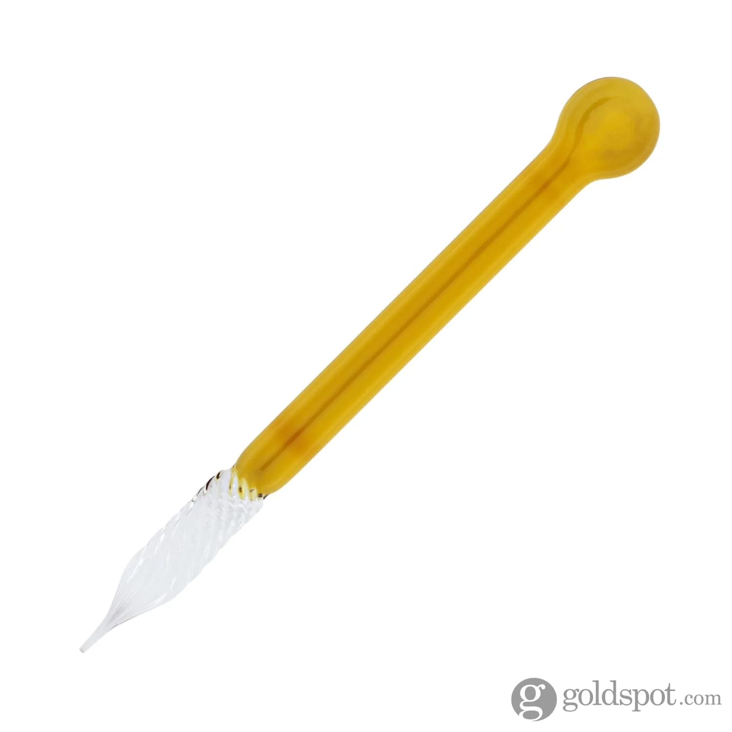 304-dominant-industry-goldspot-exclusive-ink-muddler-glass-dip-pen-in-amber-3.webp Dominant Industry Goldspot Exclusive Ink Muddler Glass Dip Pen in Amber
