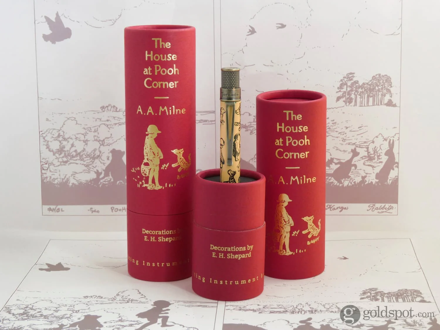 326-retro-51-tornado-popper-rollerball-in-the-house-at-pooh-corner-7.webp Retro 51 Tornado Popper Rollerball in The House at Pooh Corner