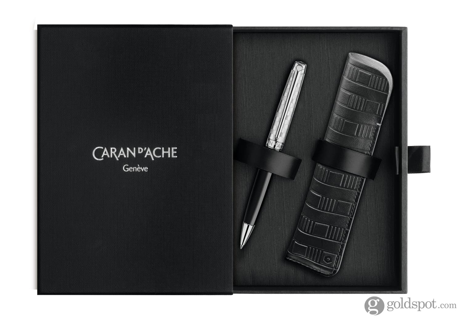 3283-caran-d-ache-leman-ballpoint-pen-in-damier-gift-set-with-leather-case-special-edition-6.jpg Caran d'Ache Leman Ballpoint Pen in Damier Gift Set with Leather Case - Special Edition