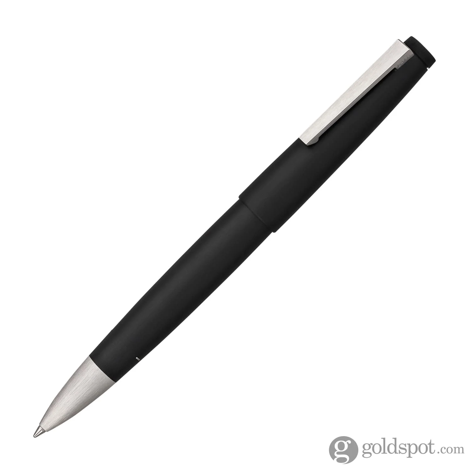 337-lamy-2000-rollerball-pen-in-black-with-stainless-steel-trim-2.webp Lamy 2000 Rollerball Pen in Black with Stainless Steel Trim