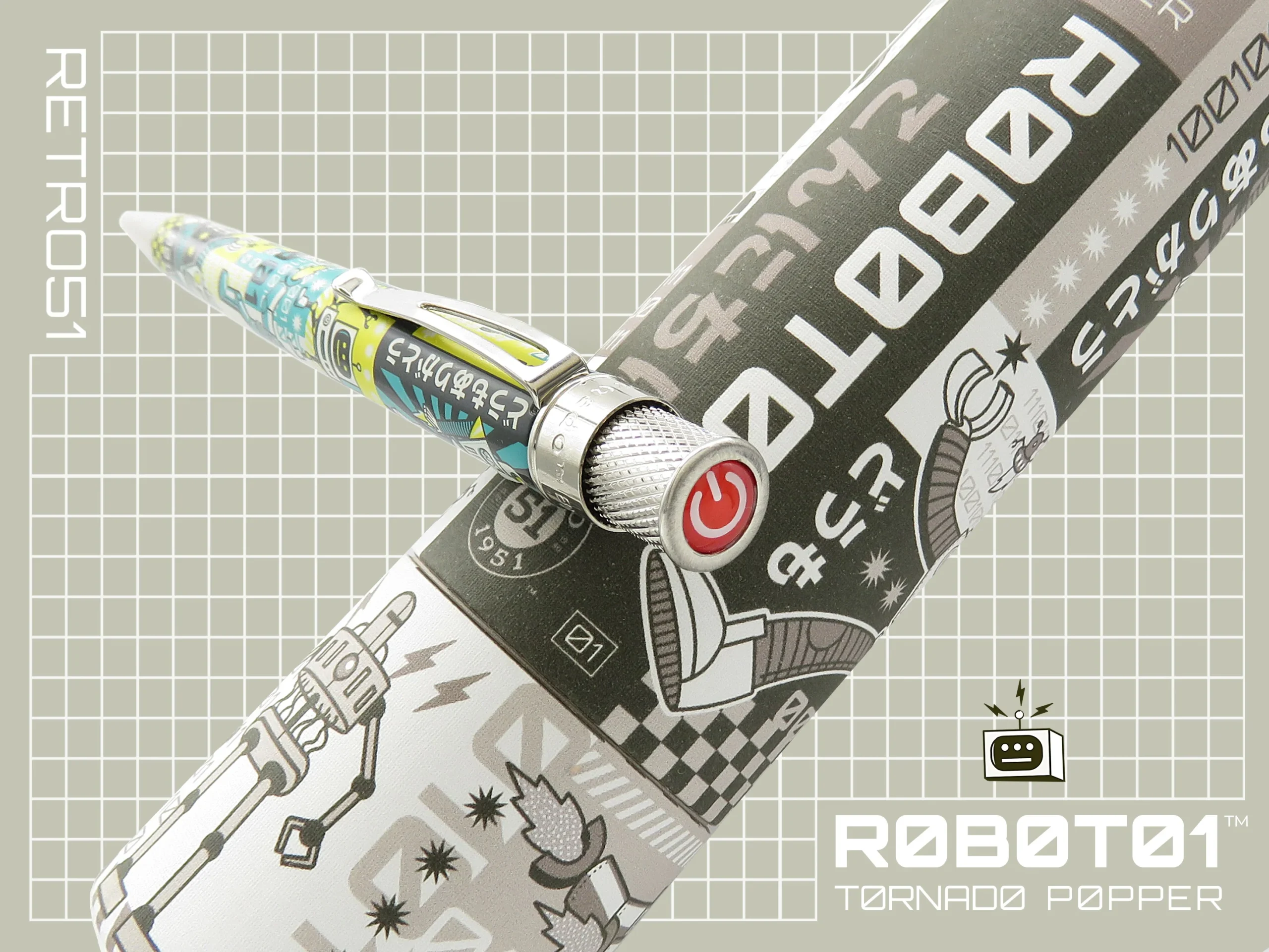 339-retro-51-tornado-popper-rollerball-in-roboto1tm-limited-edition-5.webp Retro 51 Tornado Popper Rollerball in Roboto1™ - Limited Edition