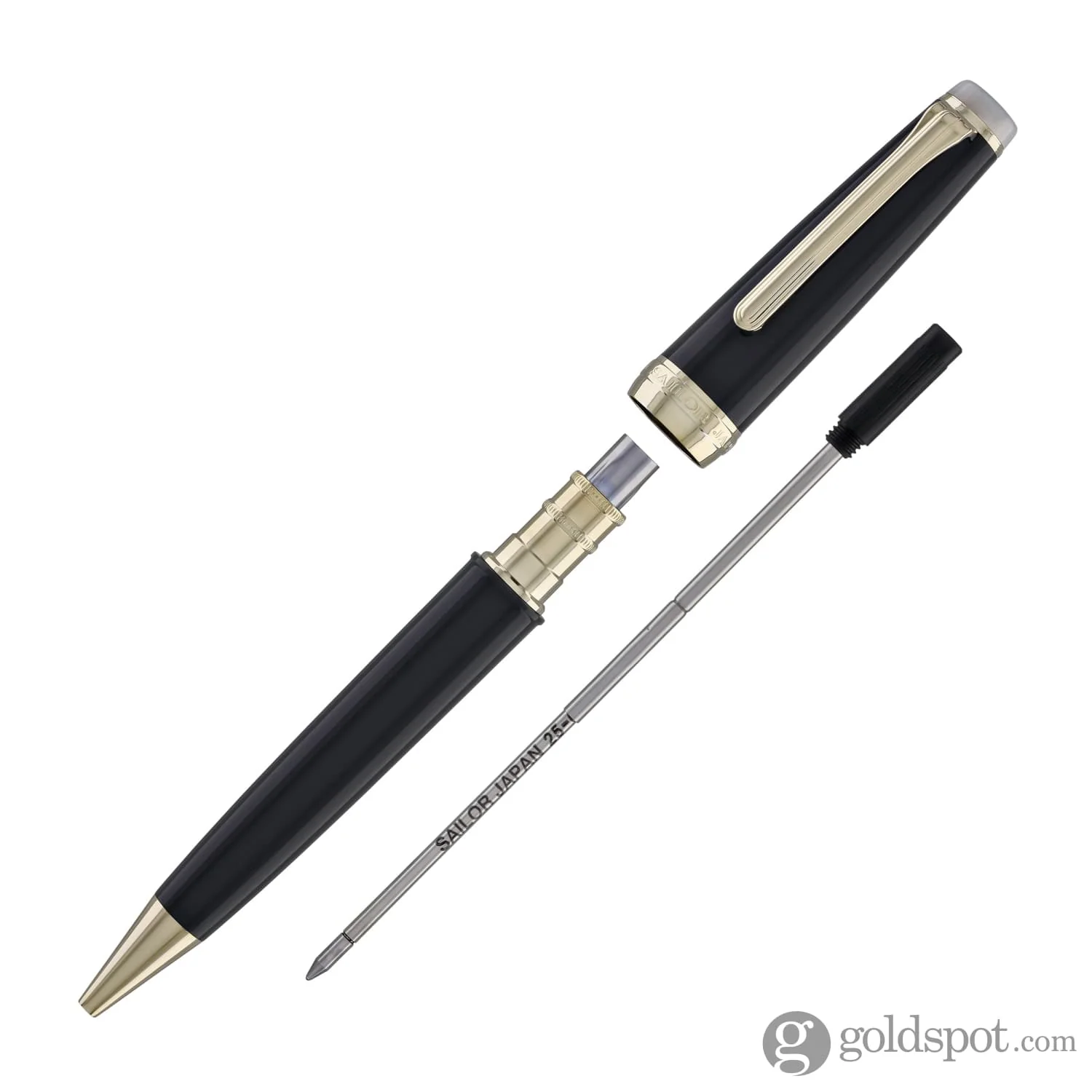 3452-sailor-pro-gear-slim-shikiori-noyama-no-uta-ballpoint-pen-in-wagtail-s-call-sekirei-with-gold-trim-6.webp Sailor Pro Gear Slim Shikiori Noyama No Uta Ballpoint Pen in Wagtail's Call - "Sekirei" with Gold Trim