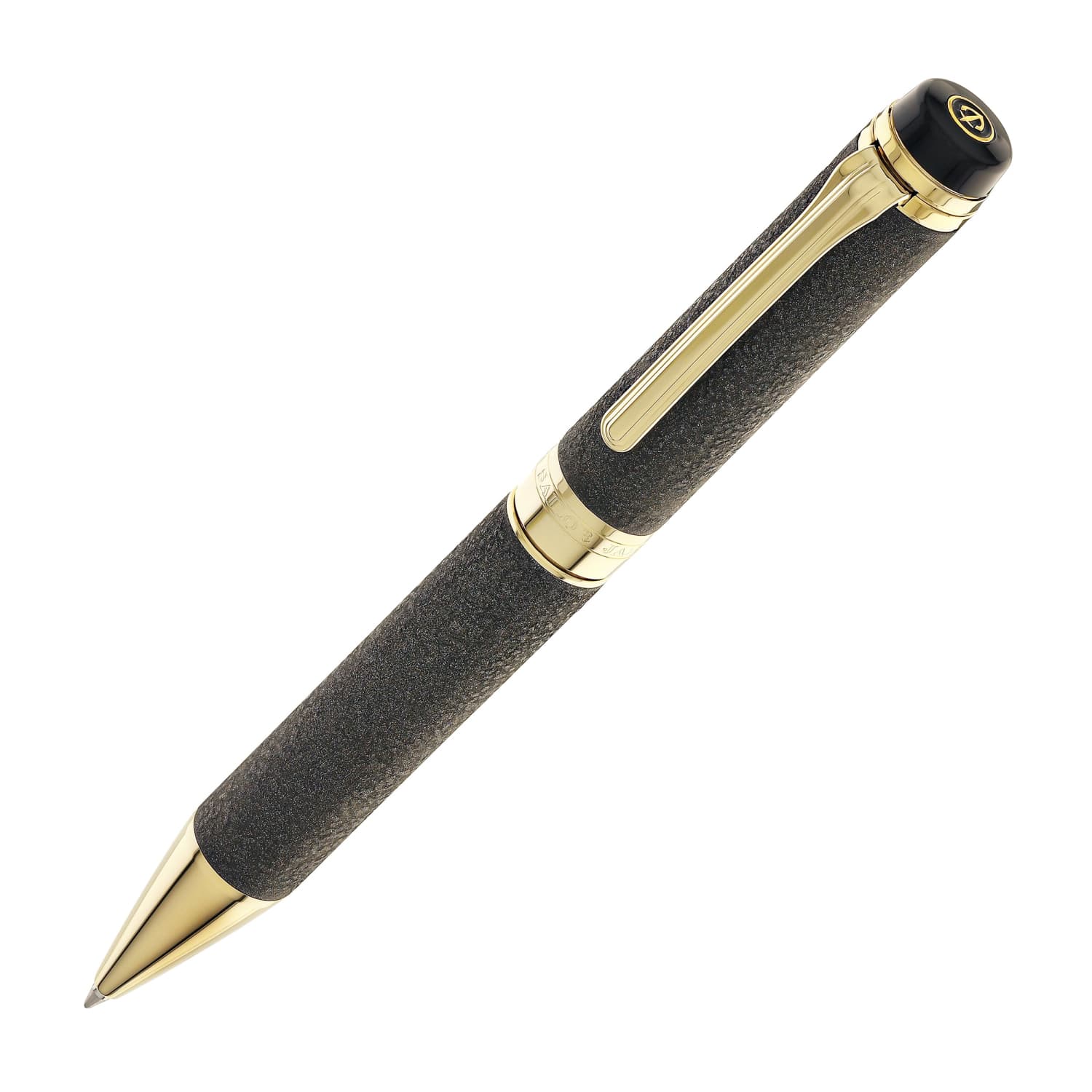 3455-sailor-cylint-niigata-shikki-ballpoint-pen-in-oborogin-hazy-silver-with-gold-ip-trim-1.jpg Sailor Cylint Niigata Shikki Ballpoint Pen in Oborogin (Hazy Silver) with Gold IP Trim