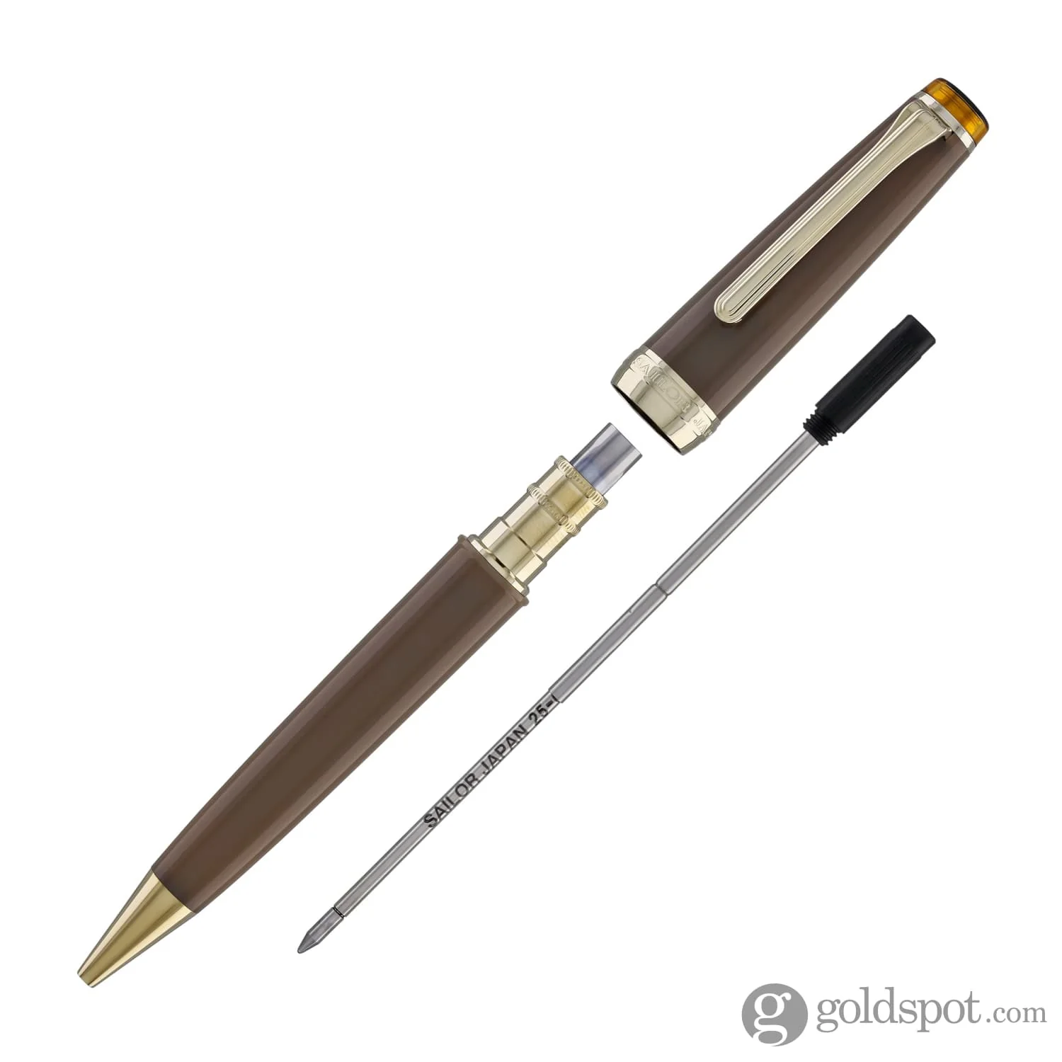 3483-sailor-pro-gear-slim-shikiori-noyama-no-uta-ballpoint-pen-in-hawk-apprentice-waka-taka-with-gold-trim-6.webp Sailor Pro Gear Slim Shikiori Noyama No Uta Ballpoint Pen in Hawk Apprentice - "Waka-taka" with Gold Trim