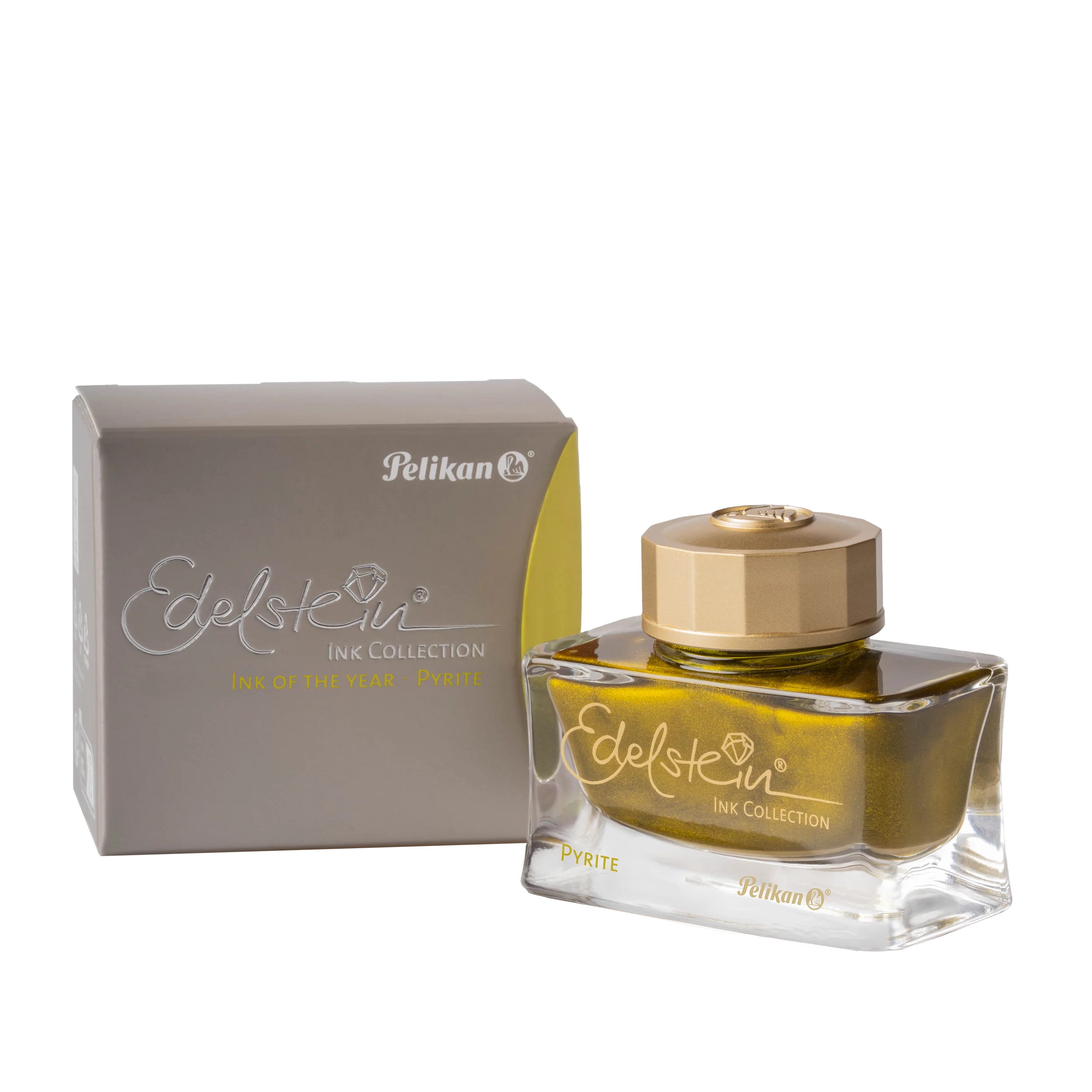 Pelikan Edelstein Pyrite - Ink of the Year 2026 - 50 ml Bottled Ink