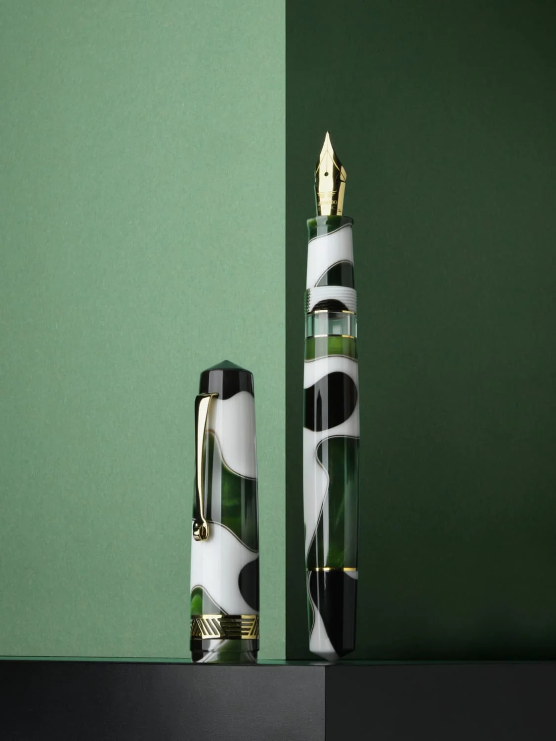 351-leonardo-momento-magico-fountain-pen-in-foglia-1.webp Leonardo Momento Magico Fountain Pen in Foglia