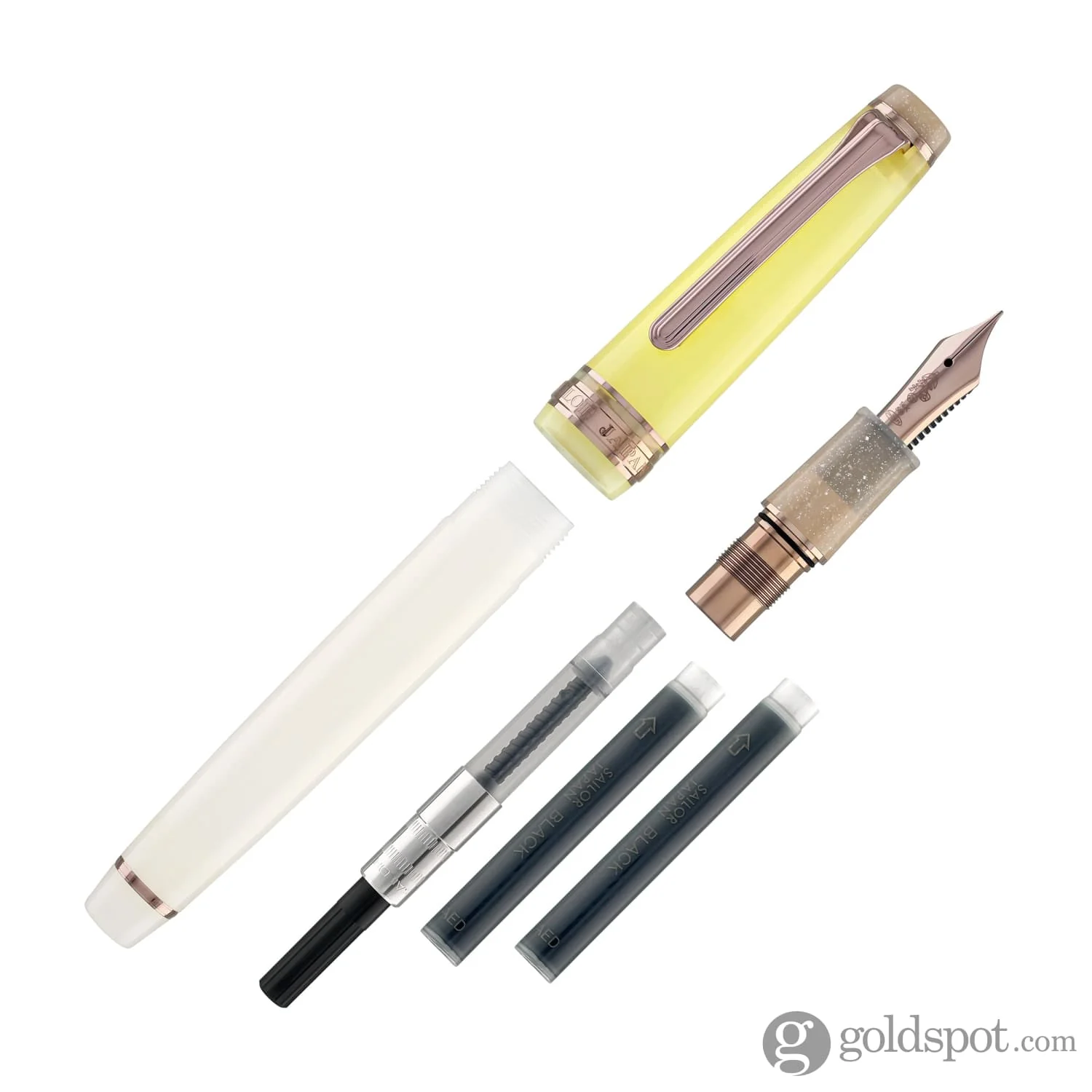 3558-sailor-professional-gear-slim-dried-flower-2-fountain-pen-in-marigold-14k-gold-8.webp Sailor Professional Gear Slim Dried Flower 2 Fountain Pen in Marigold - 14k Gold