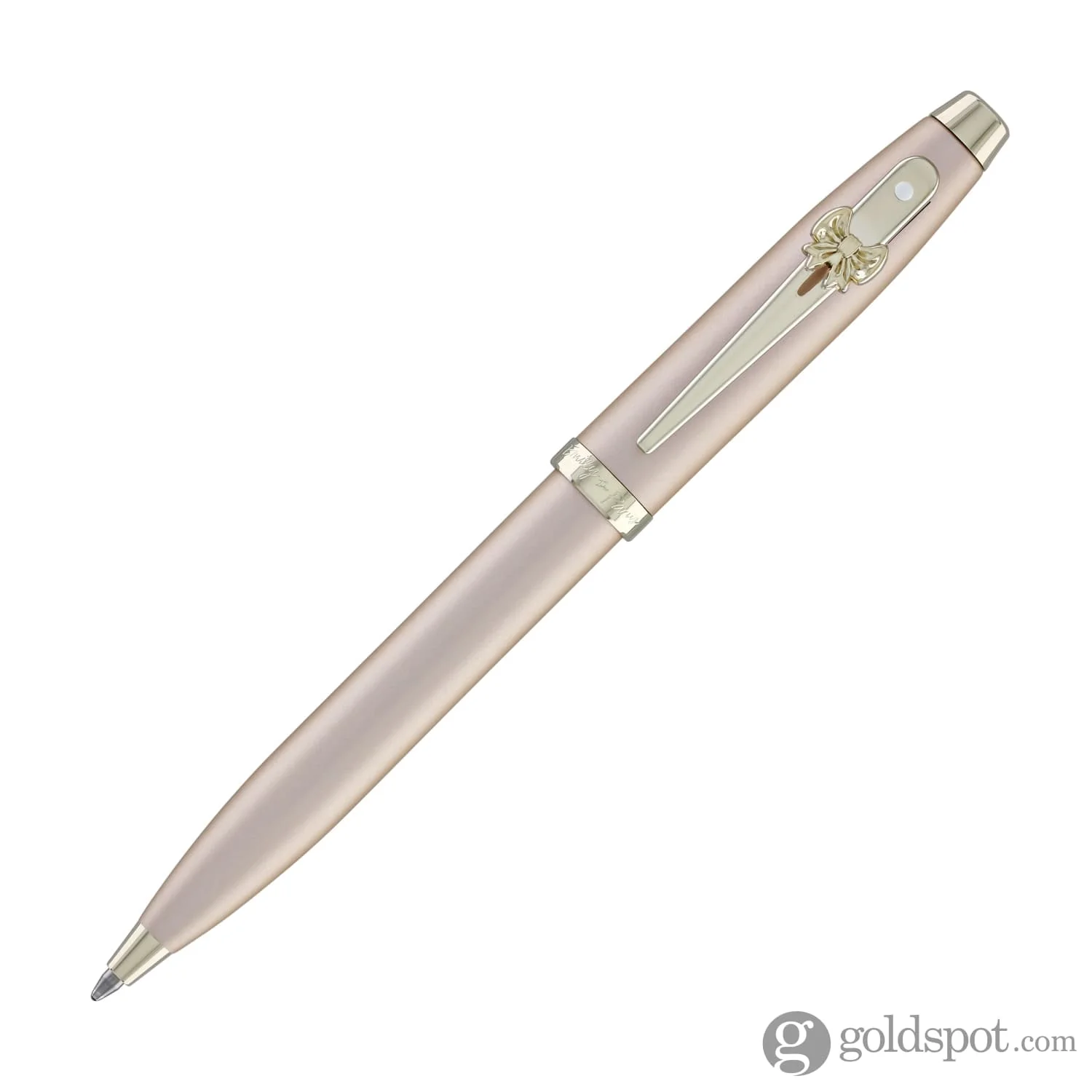 Sheaffer x Emily in Paris 100 Ballpoint Pen in Champagne Gold with Champagne Gold Trim