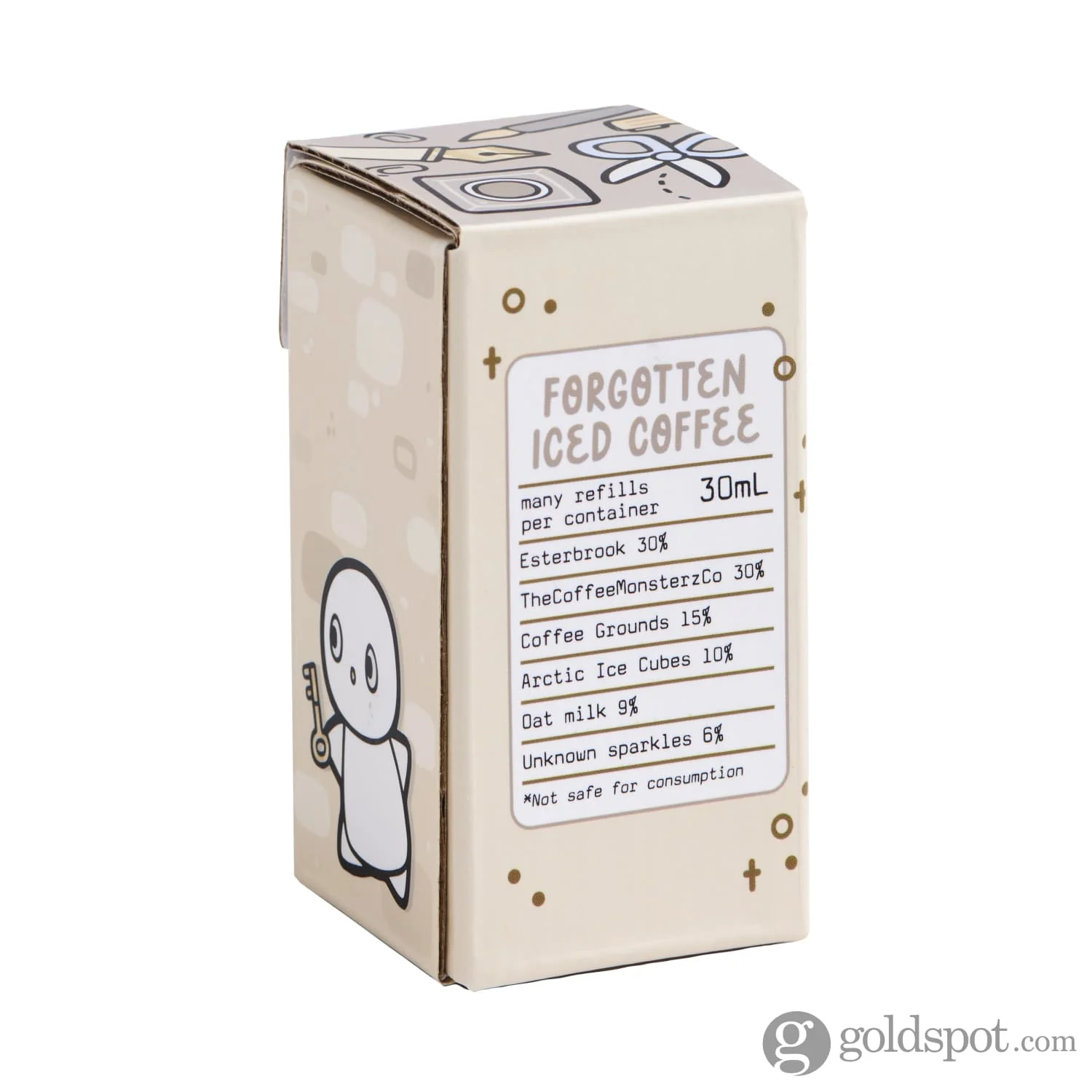 Esterbrook x TheCoffeeMonsterzCO Bottled Ink in  Forgotten Ice Coffee - 30mL