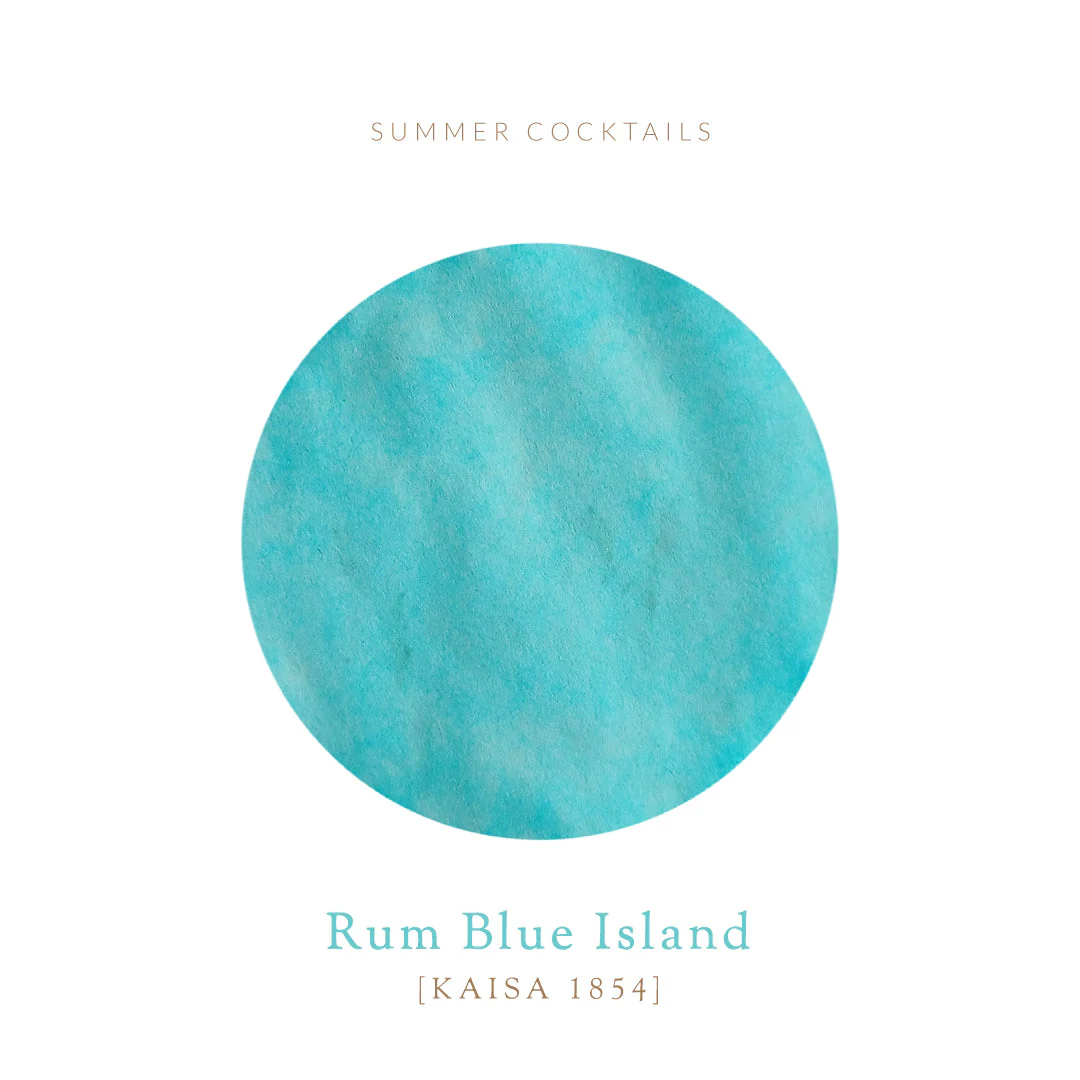Vinta Inks Manila Pen Show 2025 Scented Bottled Ink in Rum Blue Island [Kaisa 1850] - 30mL