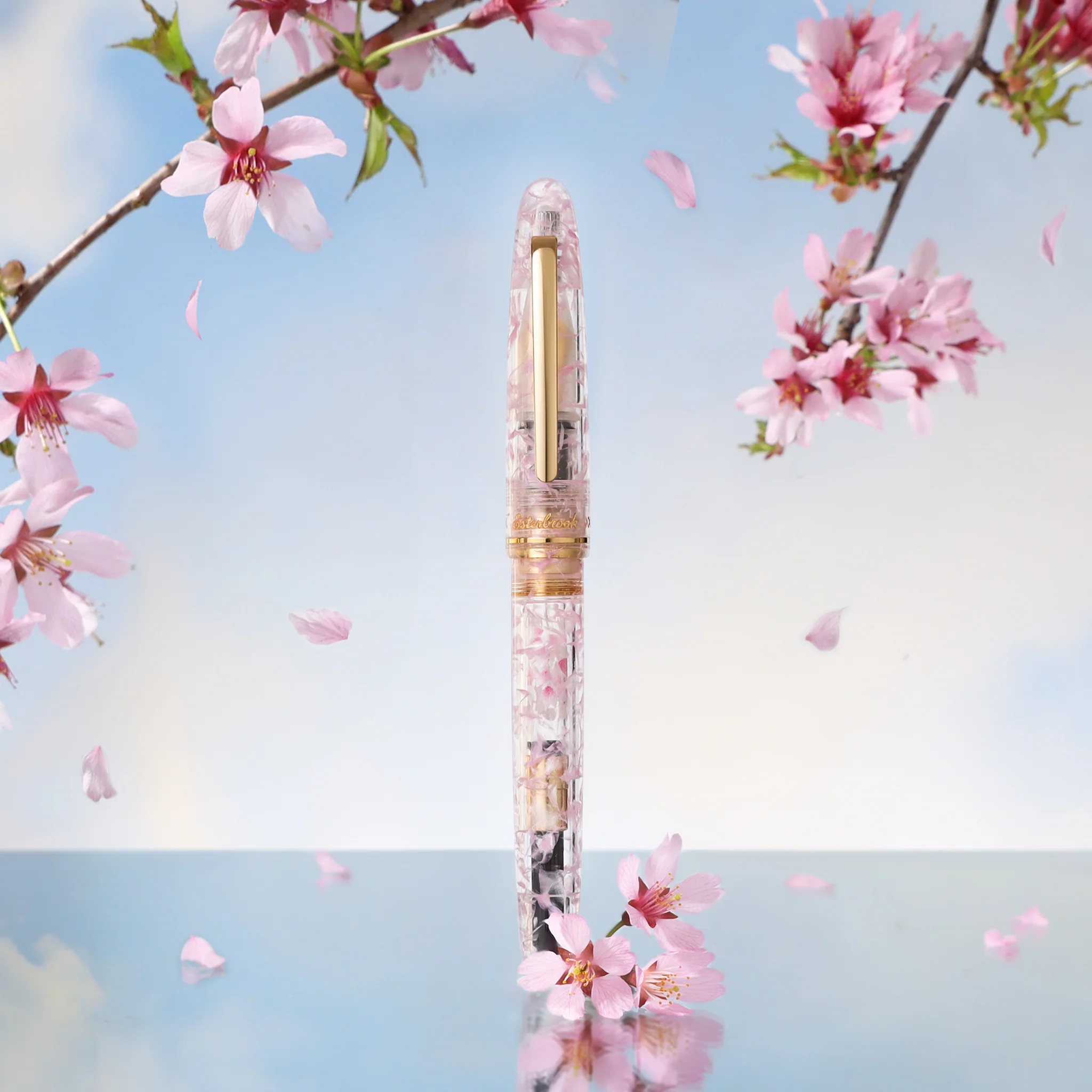 Esterbrook Estie x BUNGUBOX Estie Kachofugetsu Fountain Pen in Flower (Cherry Blossom)