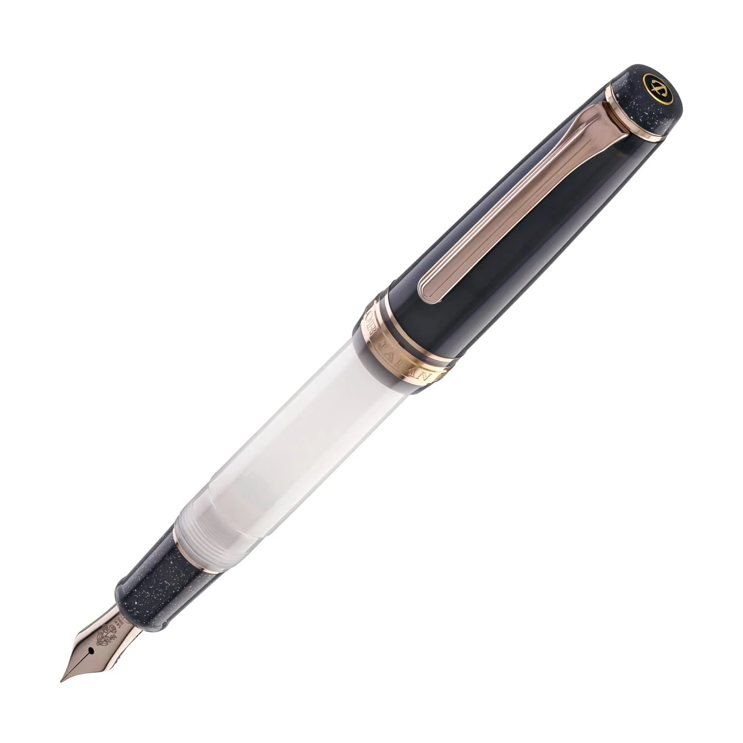 3762-sailor-professional-gear-slim-dried-flower-2-fountain-pen-in-black-rose-14k-gold-1.webp Sailor Professional Gear Slim Dried Flower 2 Fountain Pen in Black Rose - 14k Gold