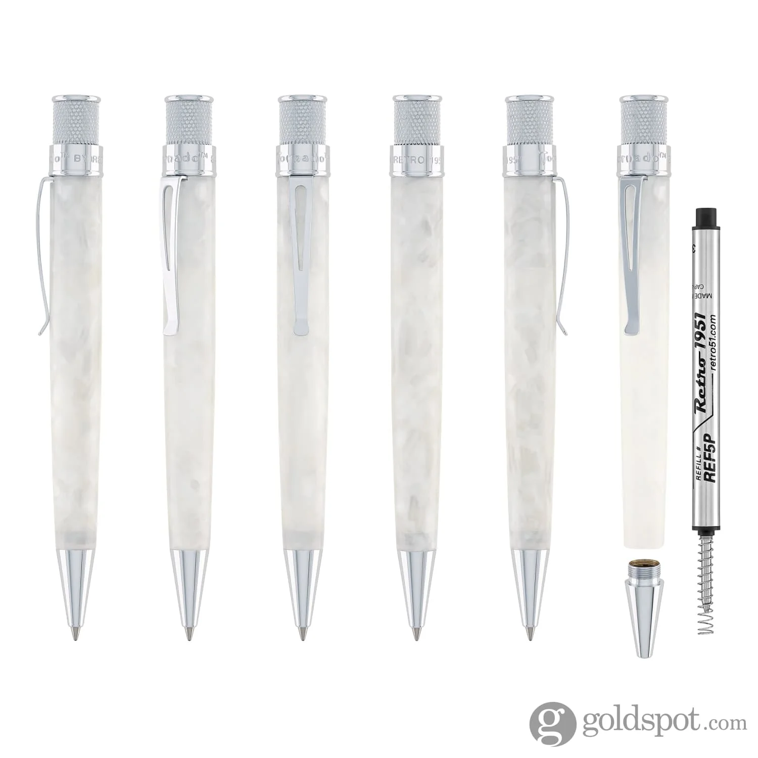 3807-retro-51-vault-tornado-acrylic-rollerball-pen-in-opal-white-7.webp Retro 51 Vault Tornado Acrylic Rollerball Pen in Opal White