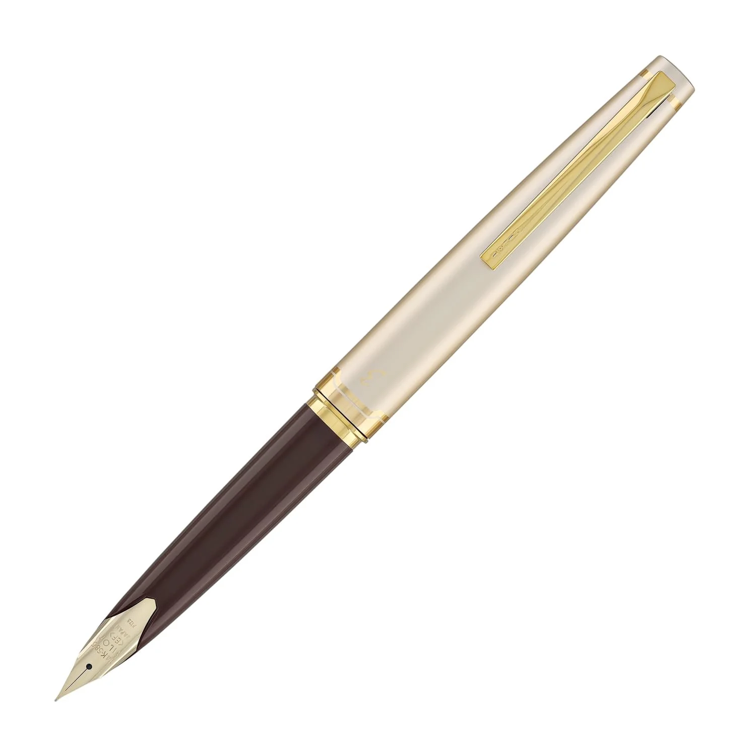 3808-pilot-e95s-fountain-pen-in-burgundy-ivory-1.webp Pilot E95s Fountain Pen in Burgundy & Ivory