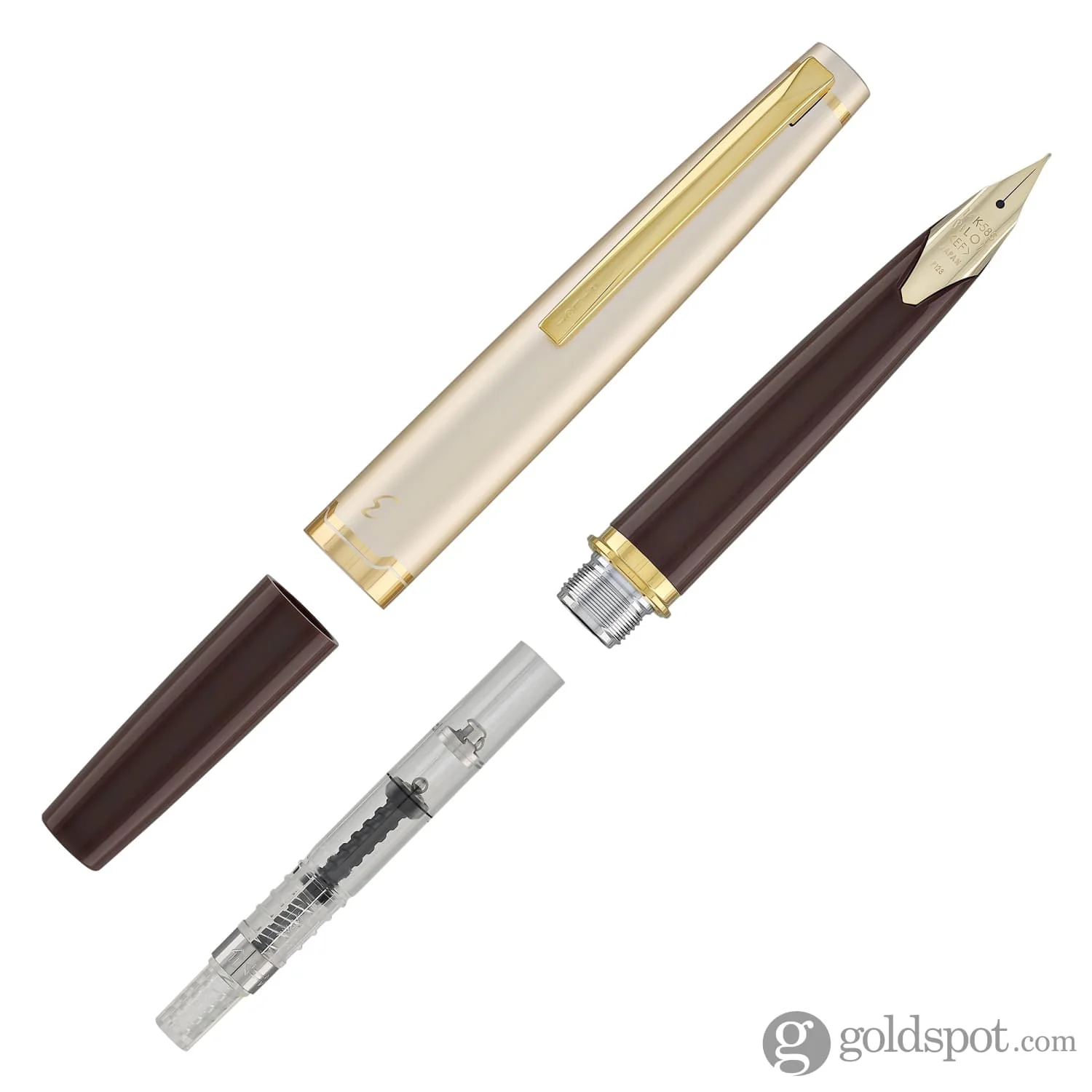 3808-pilot-e95s-fountain-pen-in-burgundy-ivory-7.webp Pilot E95s Fountain Pen in Burgundy & Ivory