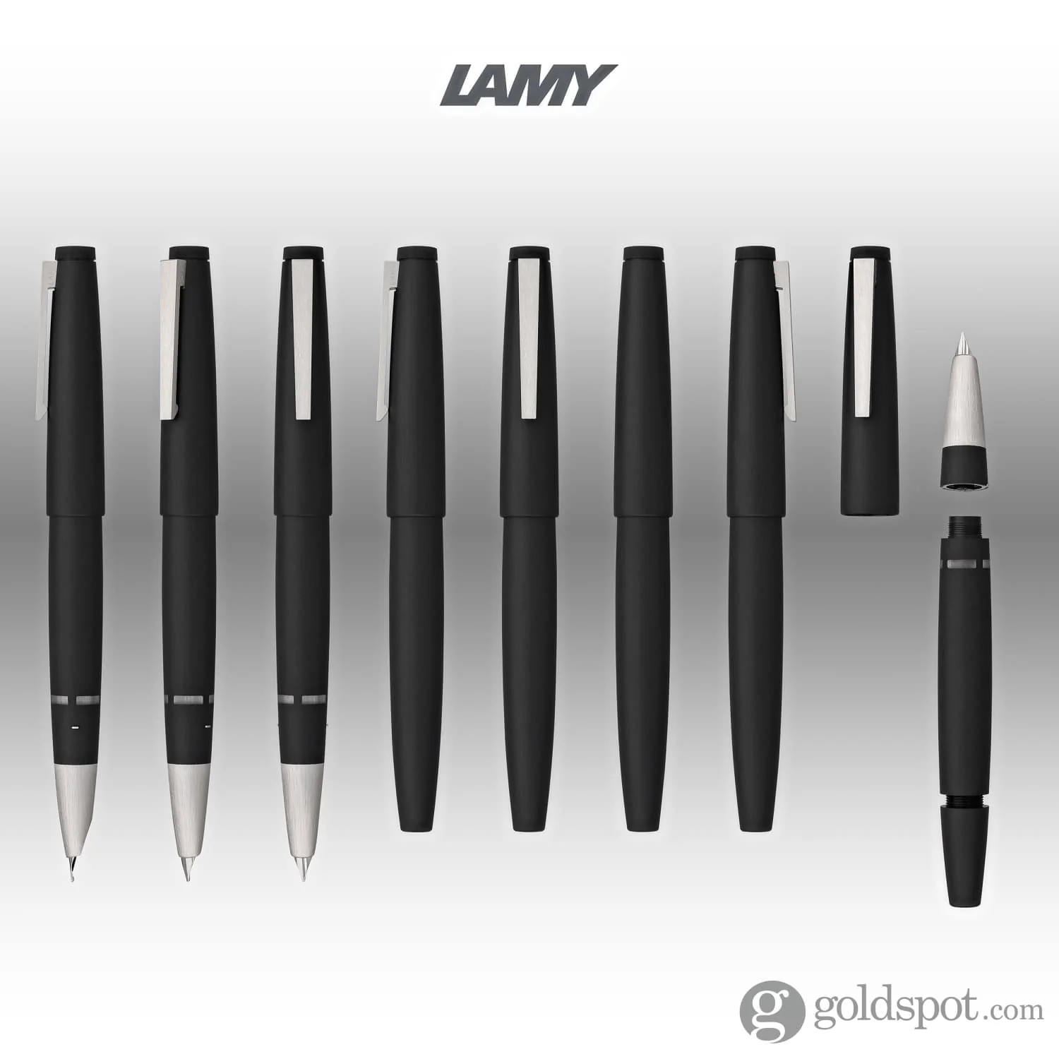 3812-lamy-2000-fountain-pen-in-black-14k-gold-8.webp Lamy 2000 Fountain Pen in Black - 14K Gold