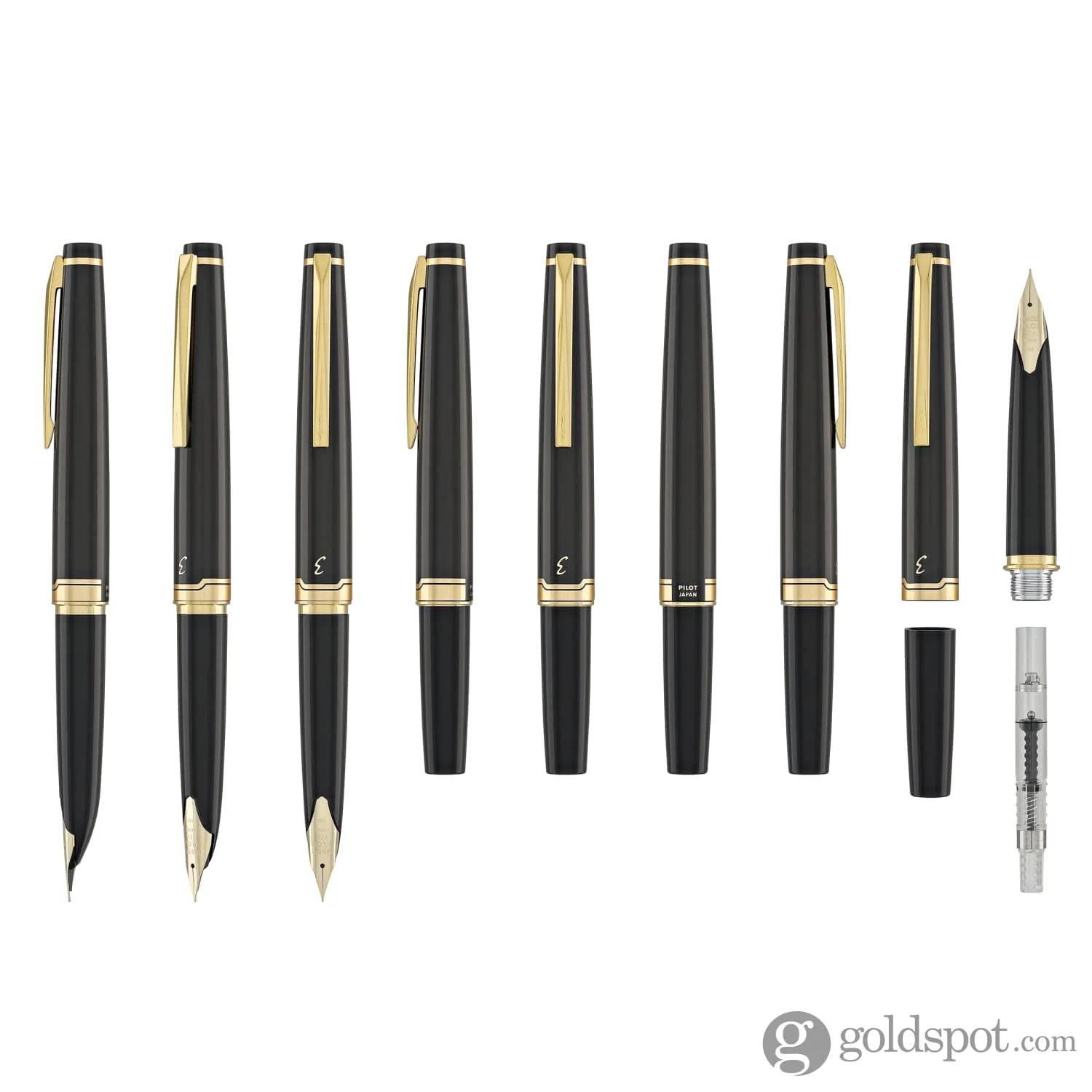 3824-pilot-e95s-fountain-pen-in-black-8.webp Pilot E95s Fountain Pen in Black