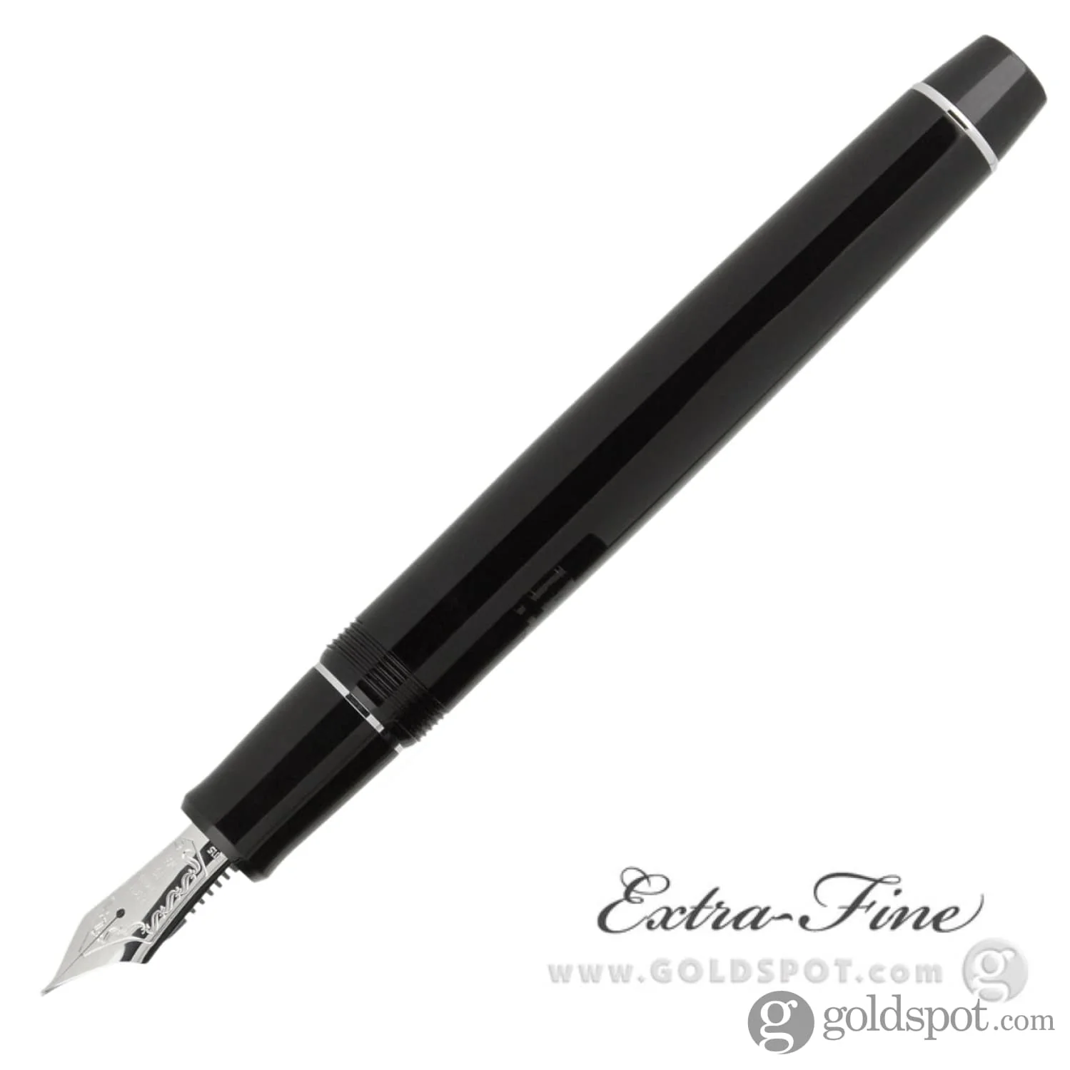 3828-pilot-custom-912-fountain-pen-in-black-rhodium-14k-gold-14.webp Pilot Custom 912 Fountain Pen in Black & Rhodium - 14K Gold
