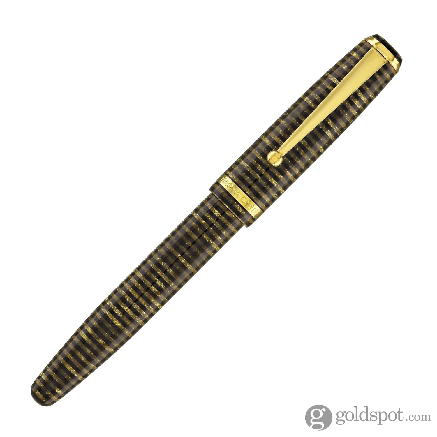 Magna Carta MAG 650 Fountain Pen in Amber - 14kt Gold Flex Nib