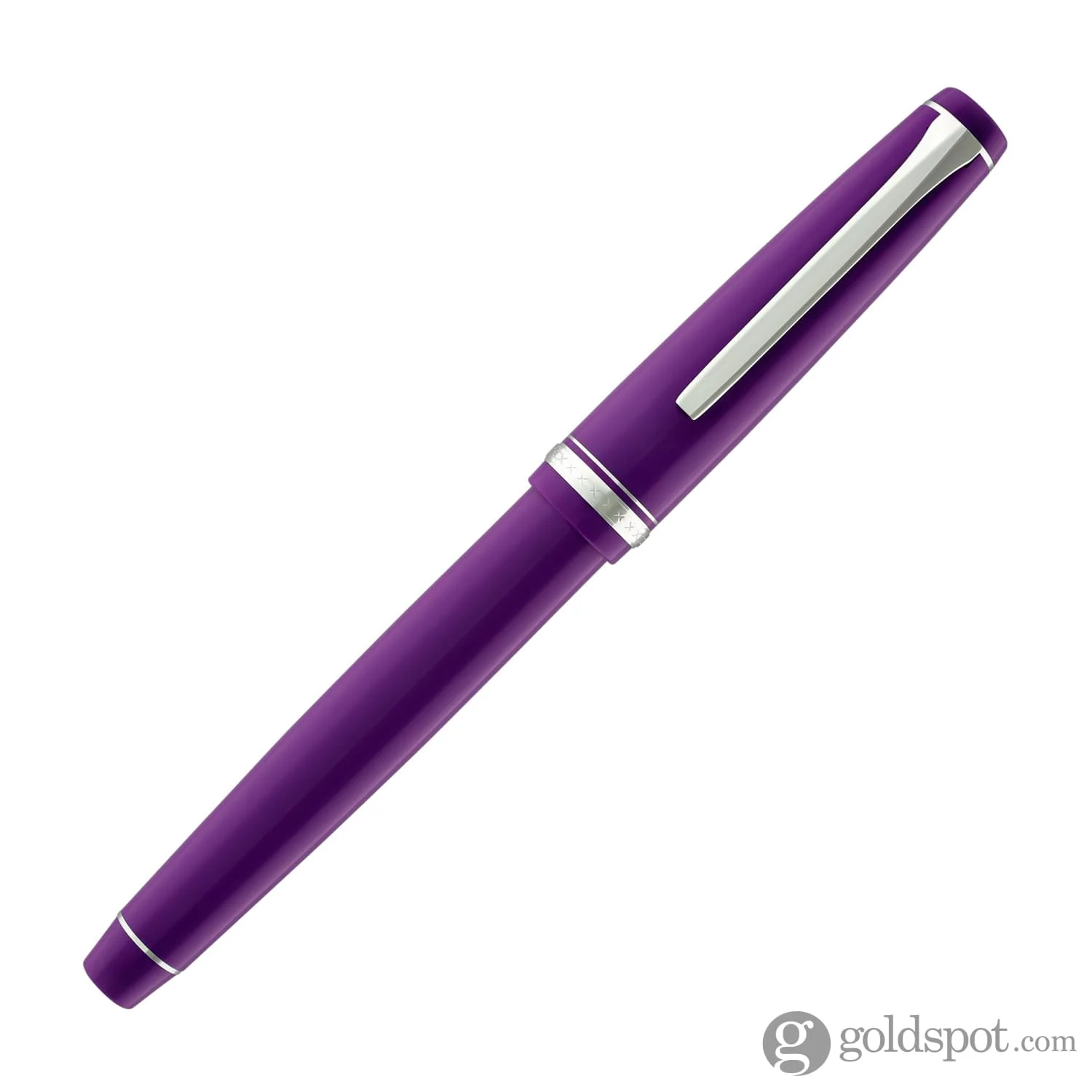 Pilot Falcon Fountain Pen in Resin Purple - 14K Gold Soft Flexible Nib