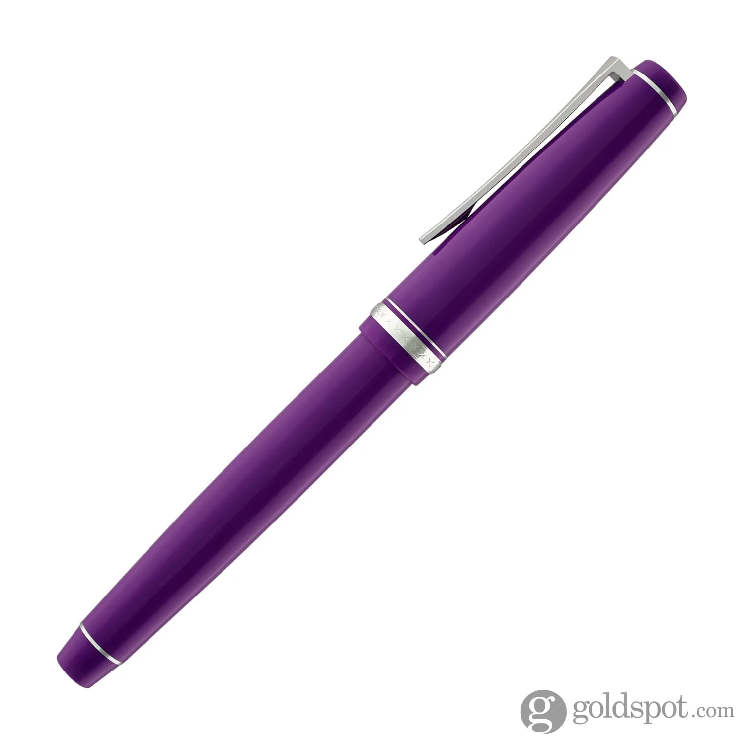 Pilot Falcon Fountain Pen in Resin Purple - 14K Gold Soft Flexible Nib