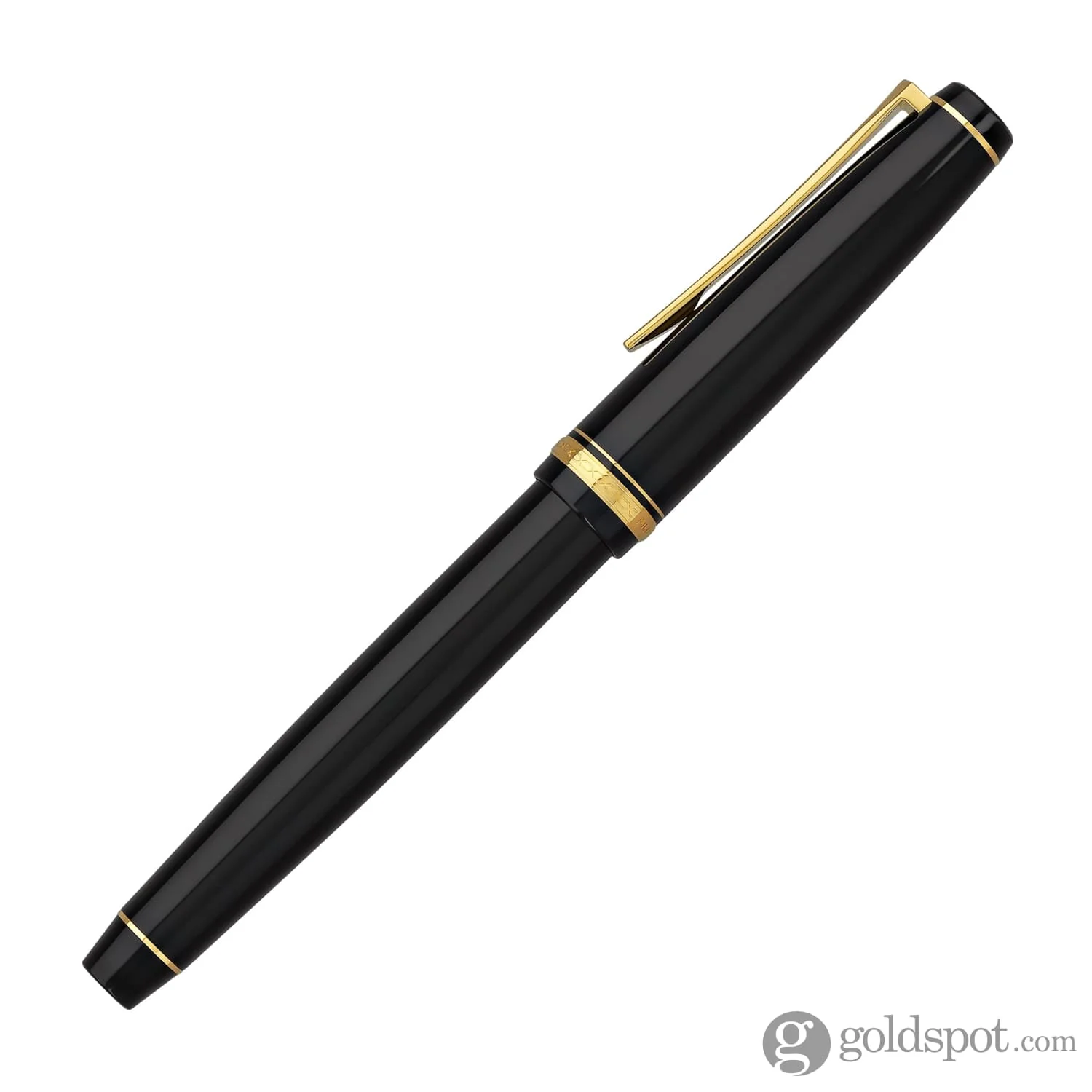3889-pilot-falcon-fountain-pen-in-black-gold-soft-flexible-5.webp Pilot Falcon Fountain Pen in Black & Gold - Soft Flexible