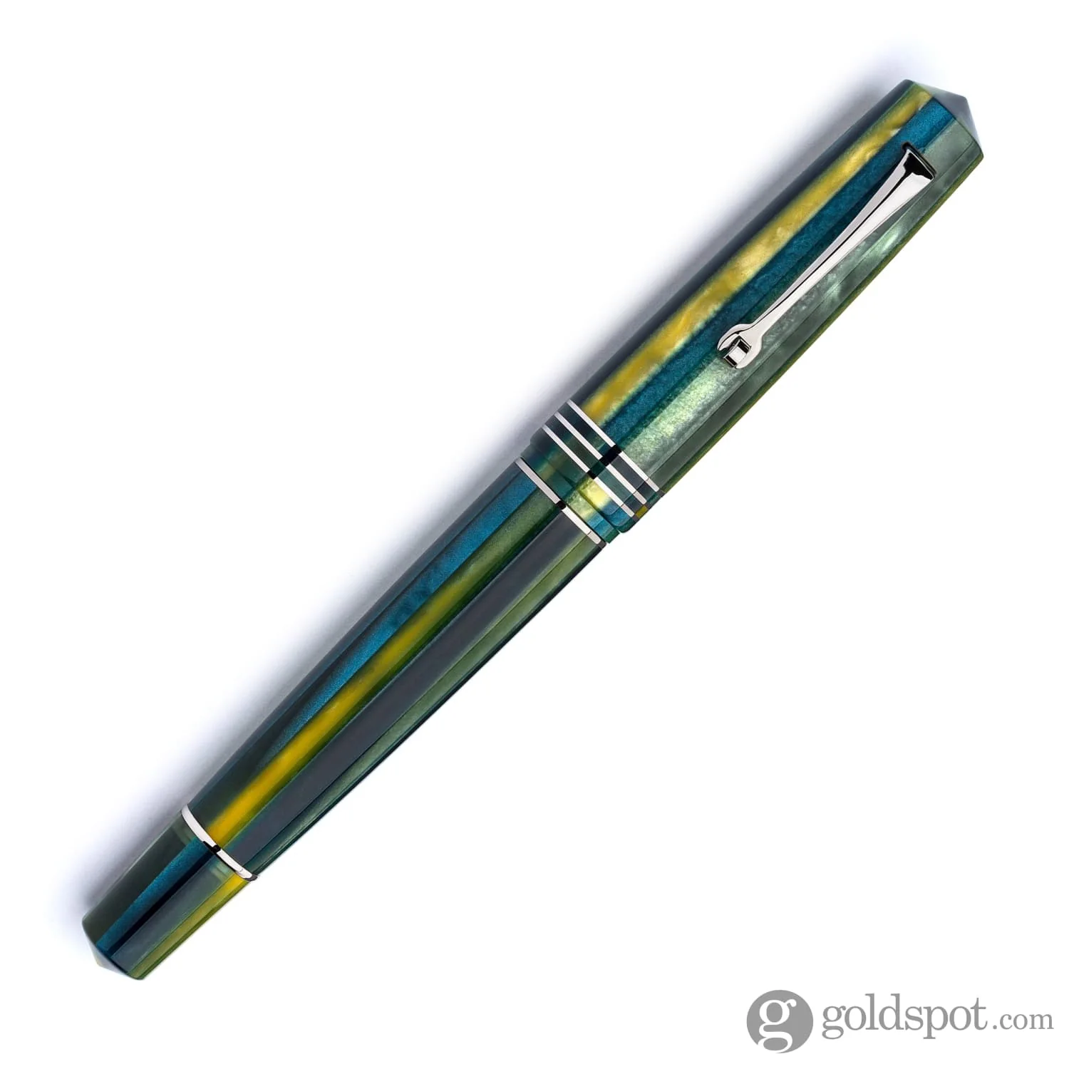 Leonardo Momento Zero Grande 2.0 Fountain Pen in Baobab Spaghetti Resin