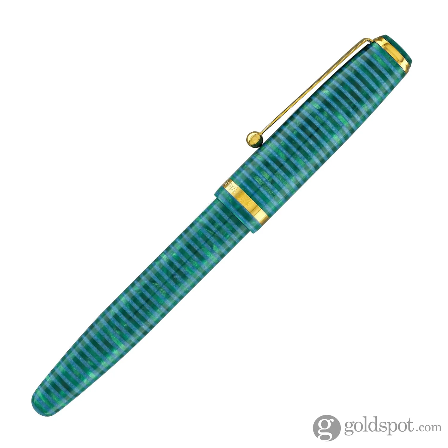 3908-magna-carta-mag-650-fountain-pen-in-cyanic-14kt-gold-flex-nib-5.webp Magna Carta MAG 650 Fountain Pen in Cyanic - 14kt Gold Flex Nib