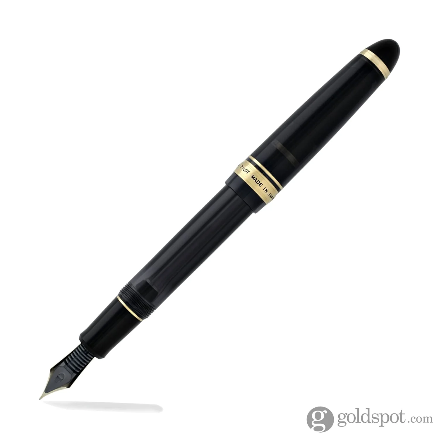 Pilot Custom 823 Fountain Pen in Smoke with Gold Trim - 14K Gold