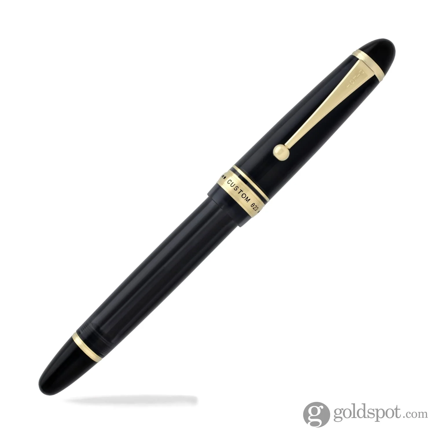 Pilot Custom 823 Fountain Pen in Smoke with Gold Trim - 14K Gold