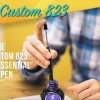 Pilot Custom 823 Fountain Pen in Smoke with Gold Trim - 14K Gold