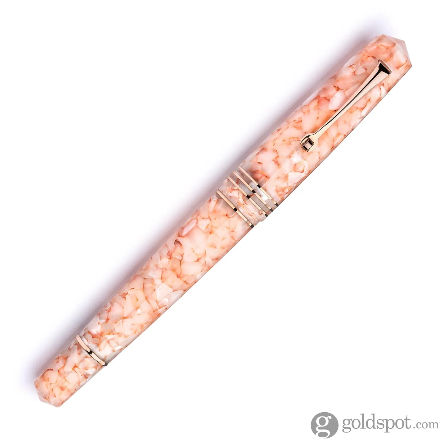 Leonardo Momento Zero Grande 2.0 Fountain Pen in Angel Skin - 14kt Gold