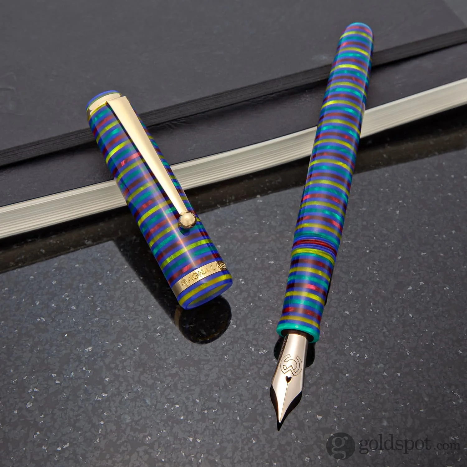Magna Carta MAG 650 Fountain Pen in Prismatic - 14kt Gold Flex Nib