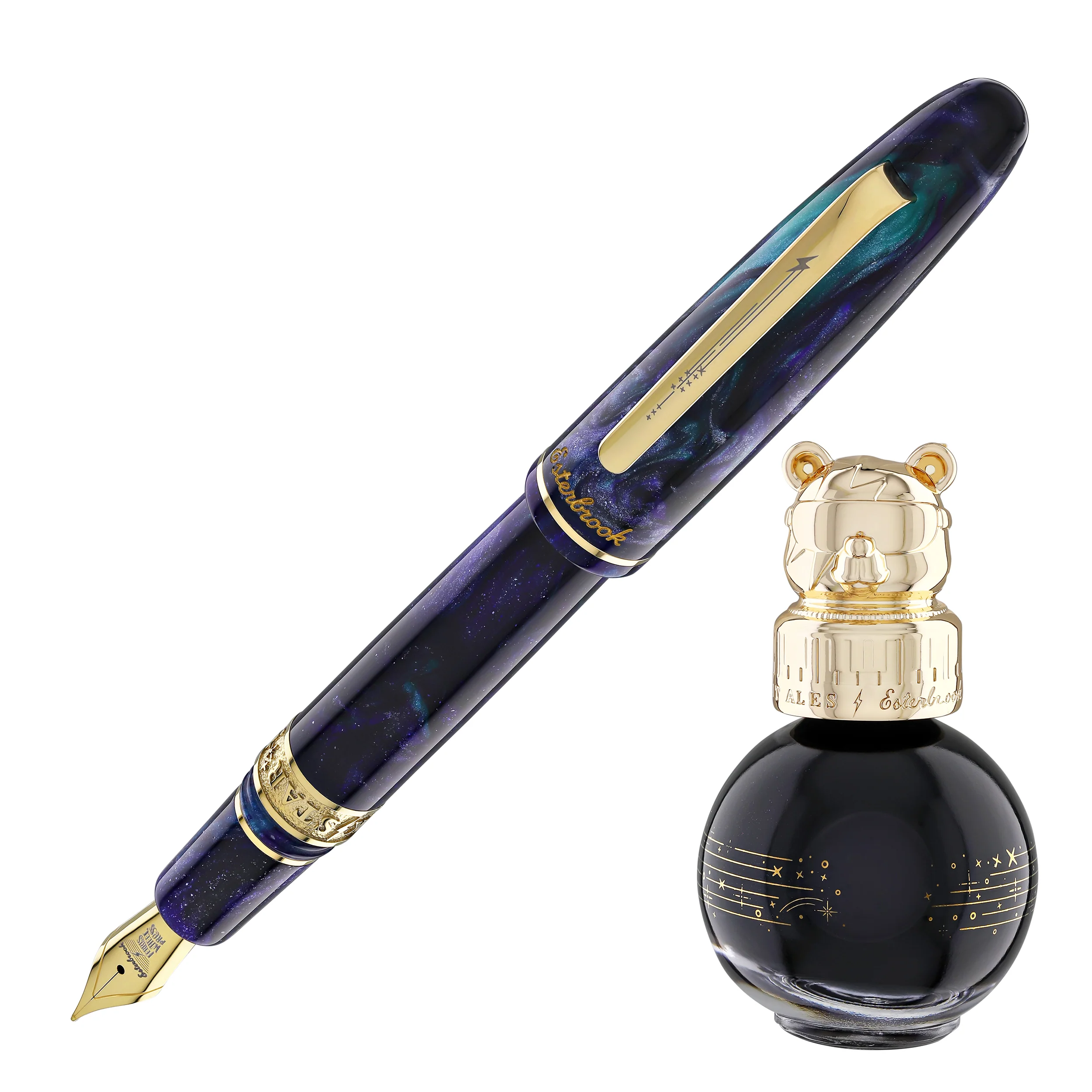399-esterbrook-x-ferris-wheel-press-rockstar-estie-fountain-pen-set-1.webp Esterbrook x Ferris Wheel Press Rockstar Estie Fountain Pen Set