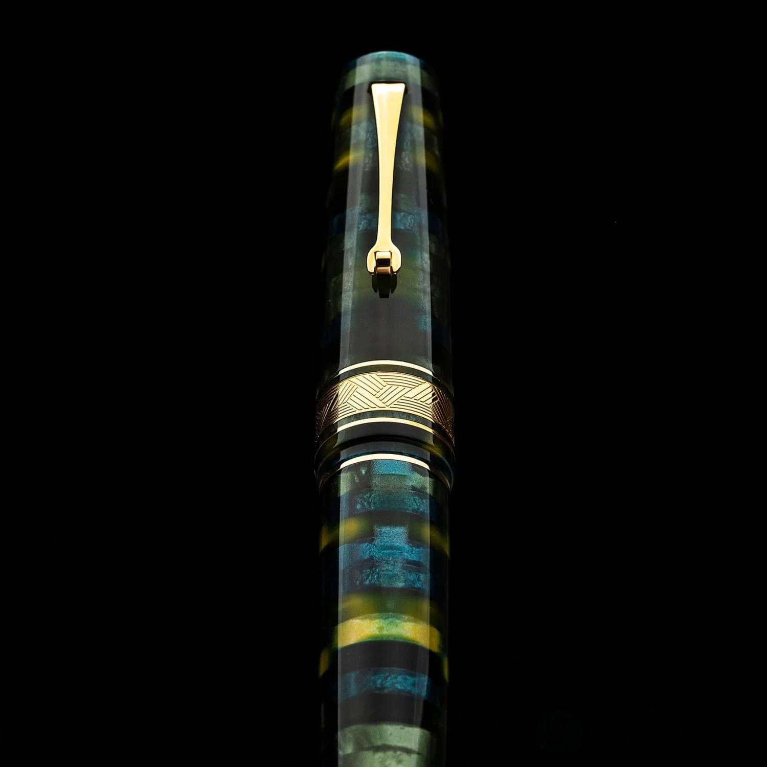 Leonardo Mosaico Fountain Pen in Baobab