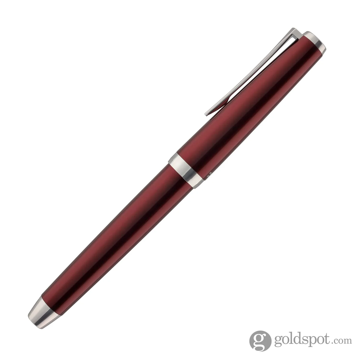 4062-pilot-metal-falcon-fountain-pen-in-burgundy-soft-flexible-5.webp Pilot Metal Falcon Fountain Pen in Burgundy - Soft Flexible