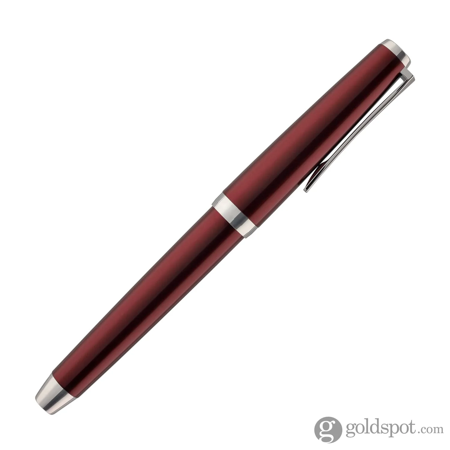 4062-pilot-metal-falcon-fountain-pen-in-burgundy-soft-flexible-6.webp Pilot Metal Falcon Fountain Pen in Burgundy - Soft Flexible