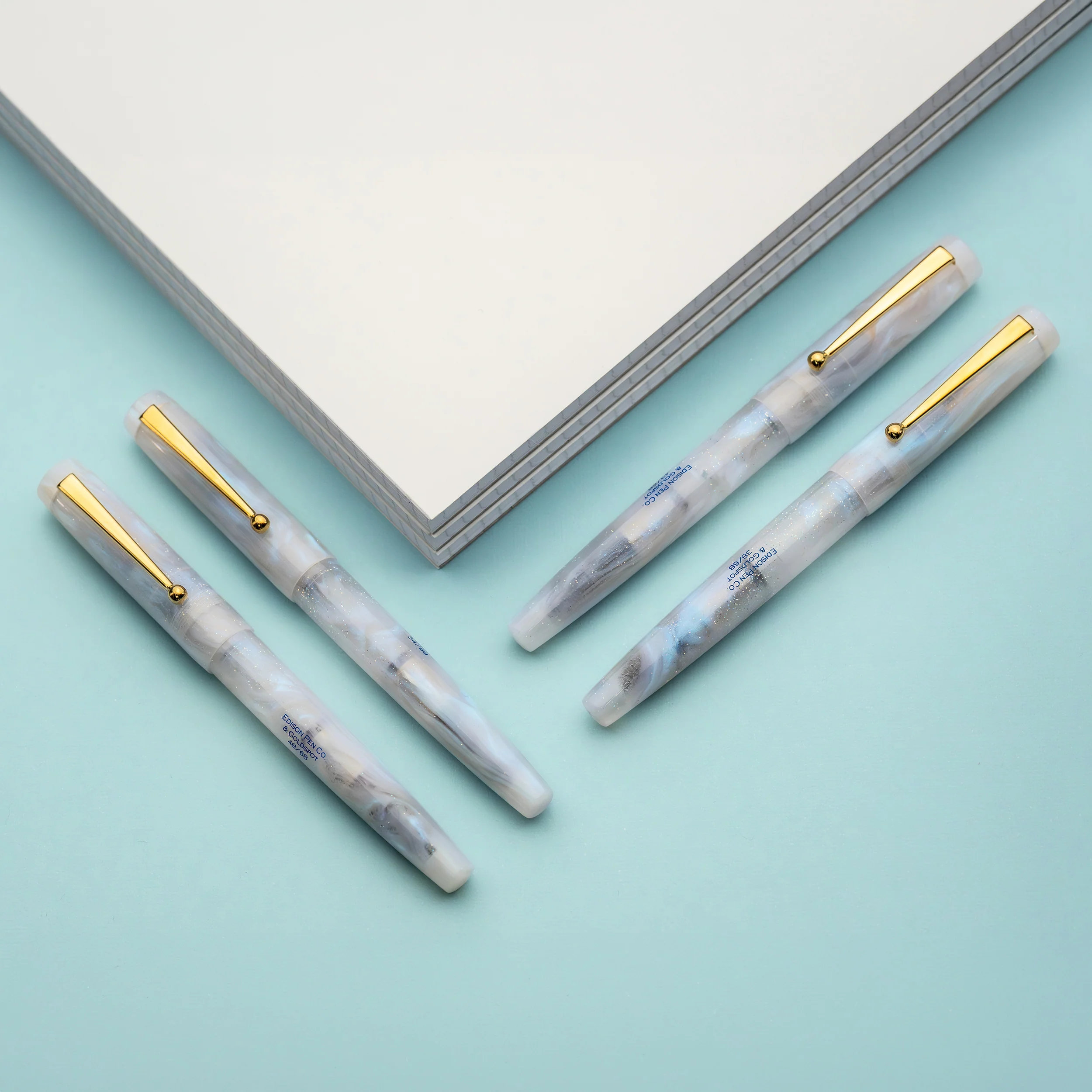 Edison Newark Fountain Pen in Magellanic Clouds LE