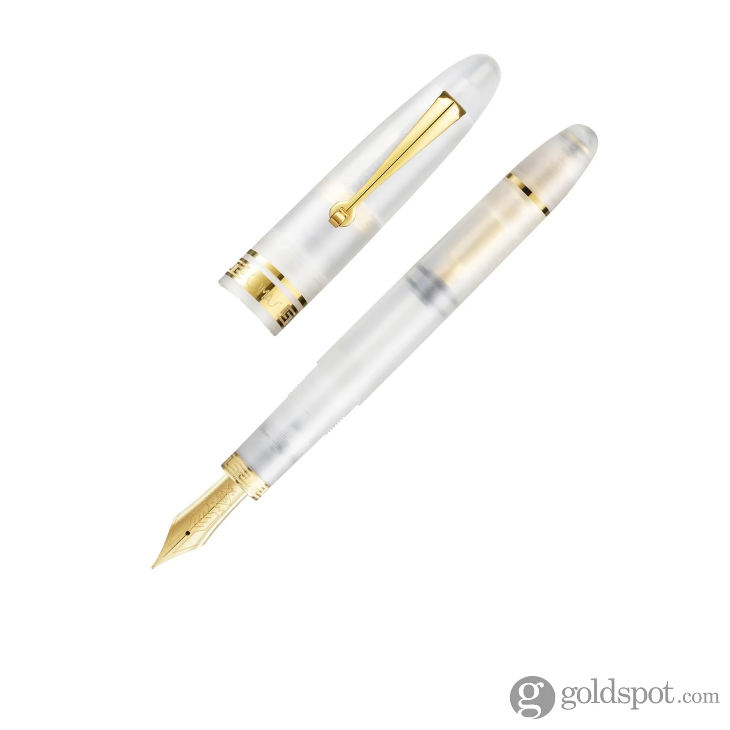 4141-omas-ogiva-fountain-pen-in-frosted-demonstrator-11.webp Omas Ogiva Fountain Pen in Frosted Demonstrator