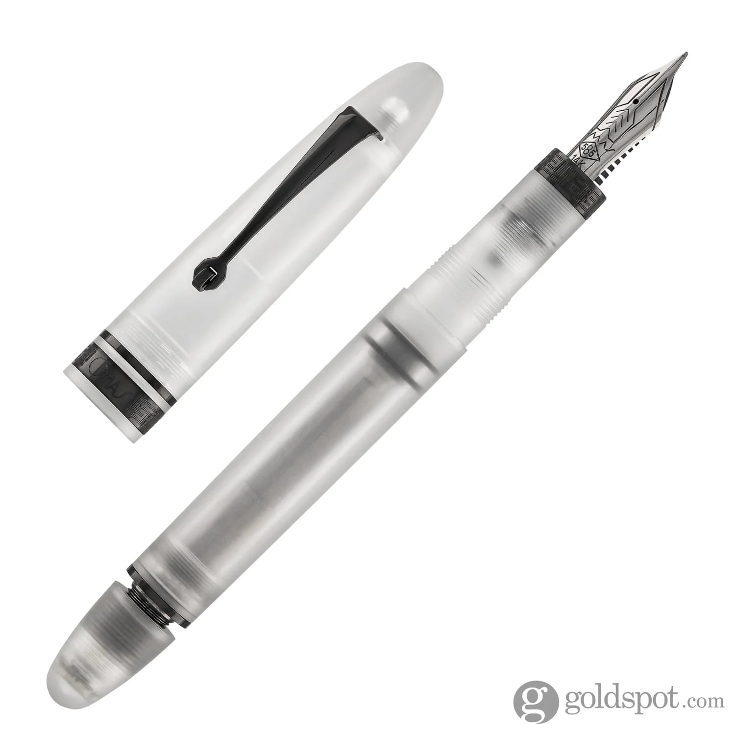 4141-omas-ogiva-fountain-pen-in-frosted-demonstrator-13.webp Omas Ogiva Fountain Pen in Frosted Demonstrator