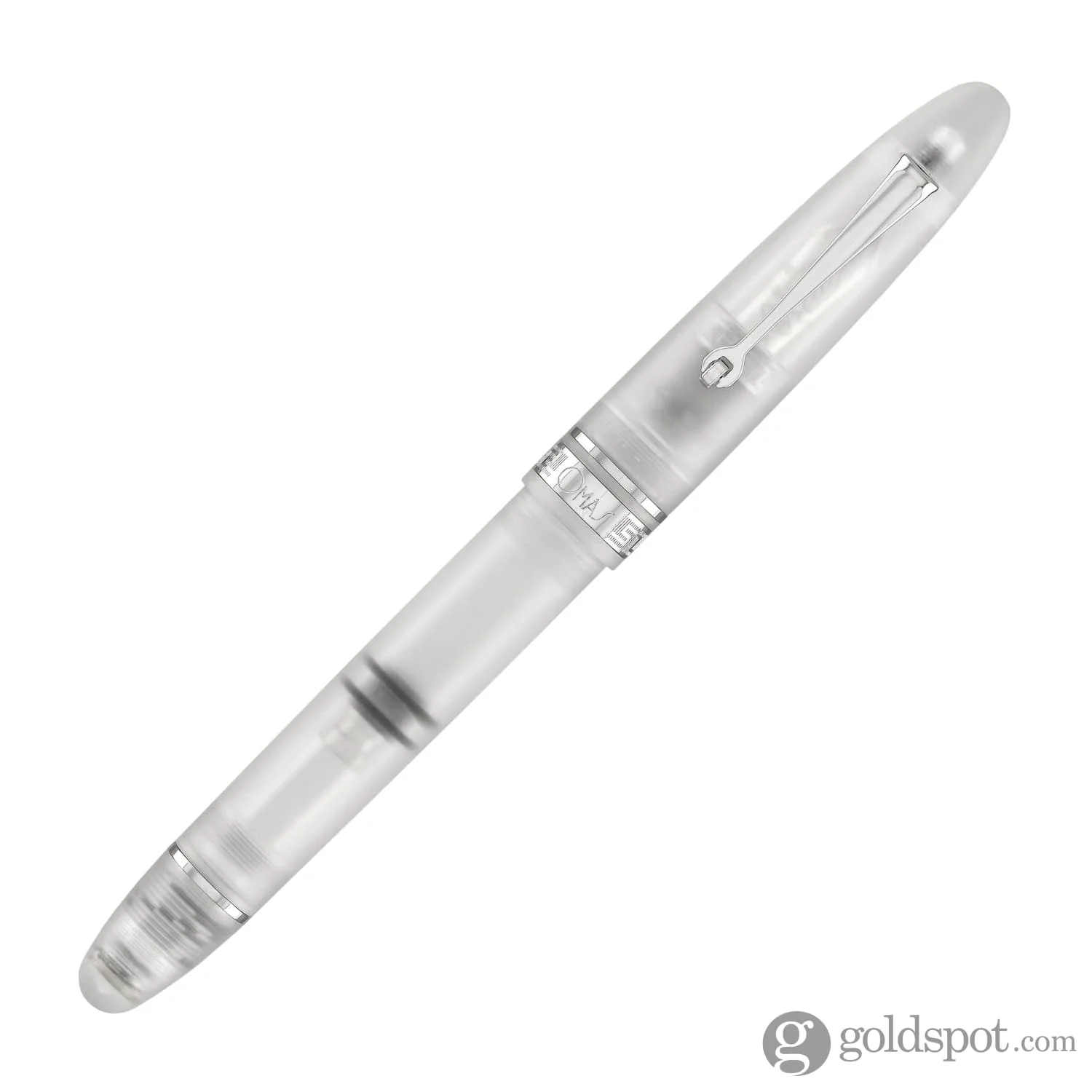 4141-omas-ogiva-fountain-pen-in-frosted-demonstrator-8.webp Omas Ogiva Fountain Pen in Frosted Demonstrator
