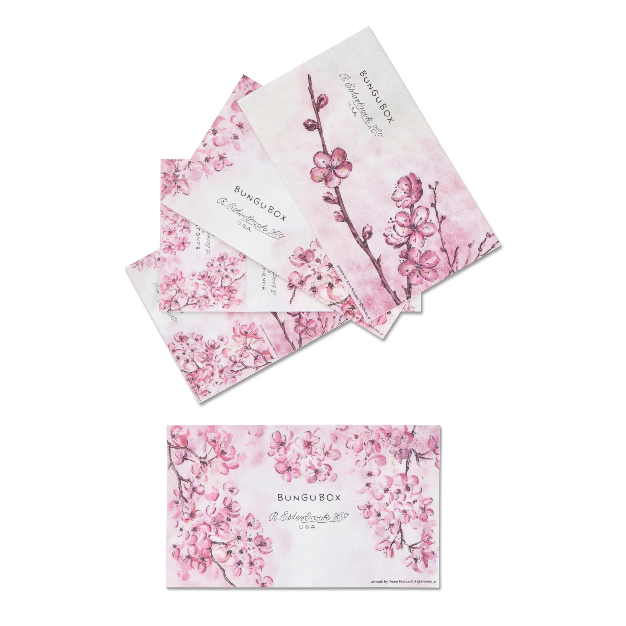 417-esterbrook-estie-x-bungubox-kachofugetsu-blotter-paper-in-flower-cherry-blossom-1.webp Esterbrook Estie x BUNGUBOX Kachofugetsu Blotter Paper in Flower (Cherry Blossom)