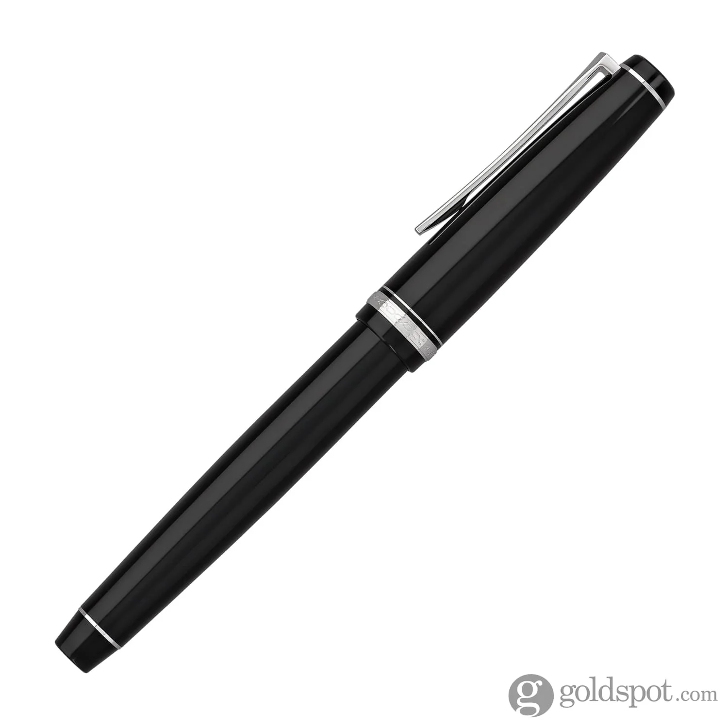 4171-pilot-falcon-fountain-pen-in-black-rhodium-soft-flexible-5.webp Pilot Falcon Fountain Pen in Black & Rhodium - Soft Flexible
